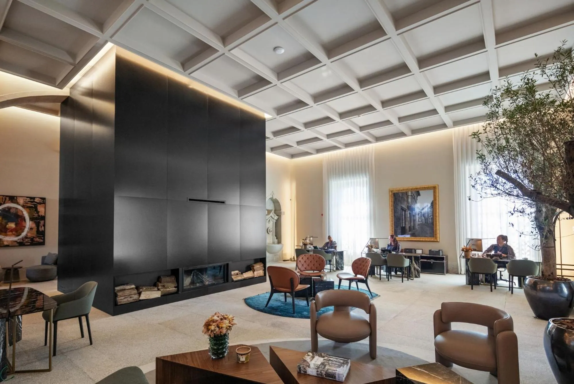 Lobby or reception in The Lince Santa Clara