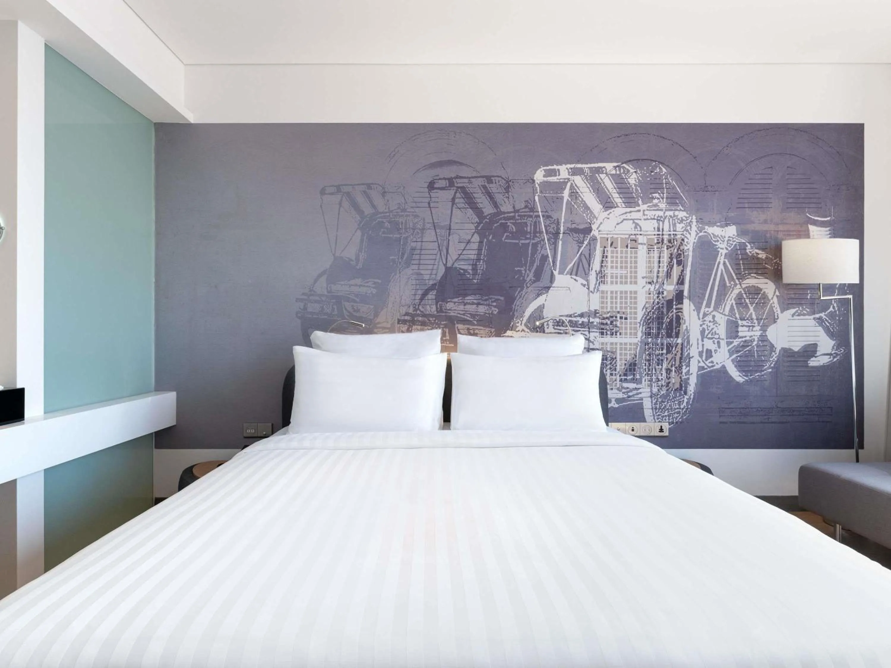 Bedroom, Bed in Novotel Phnom Penh BKK 1