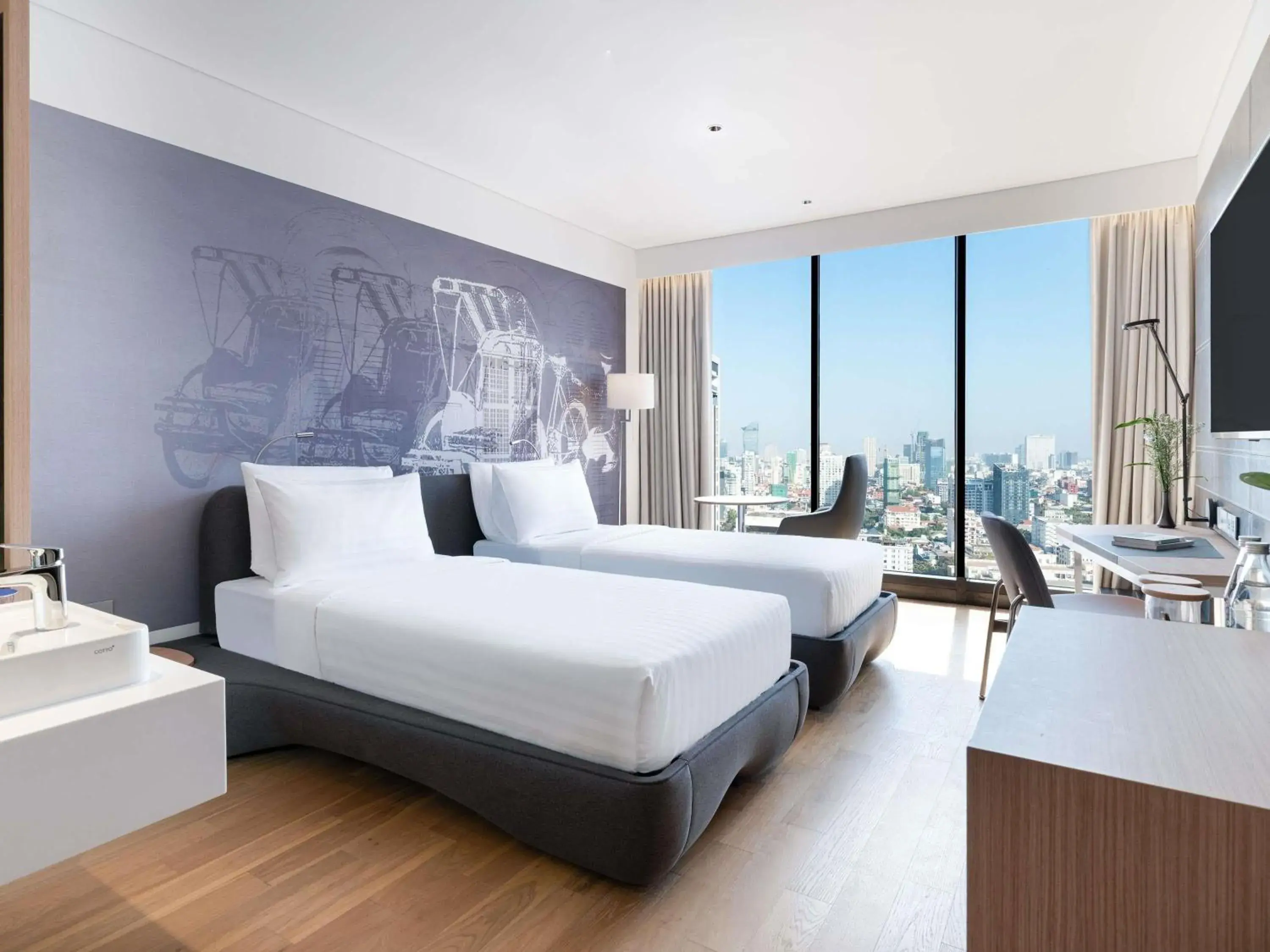 Superior Twin Room in Novotel Phnom Penh BKK 1 Superior Twin Room in Novotel Phnom Penh BKK 1