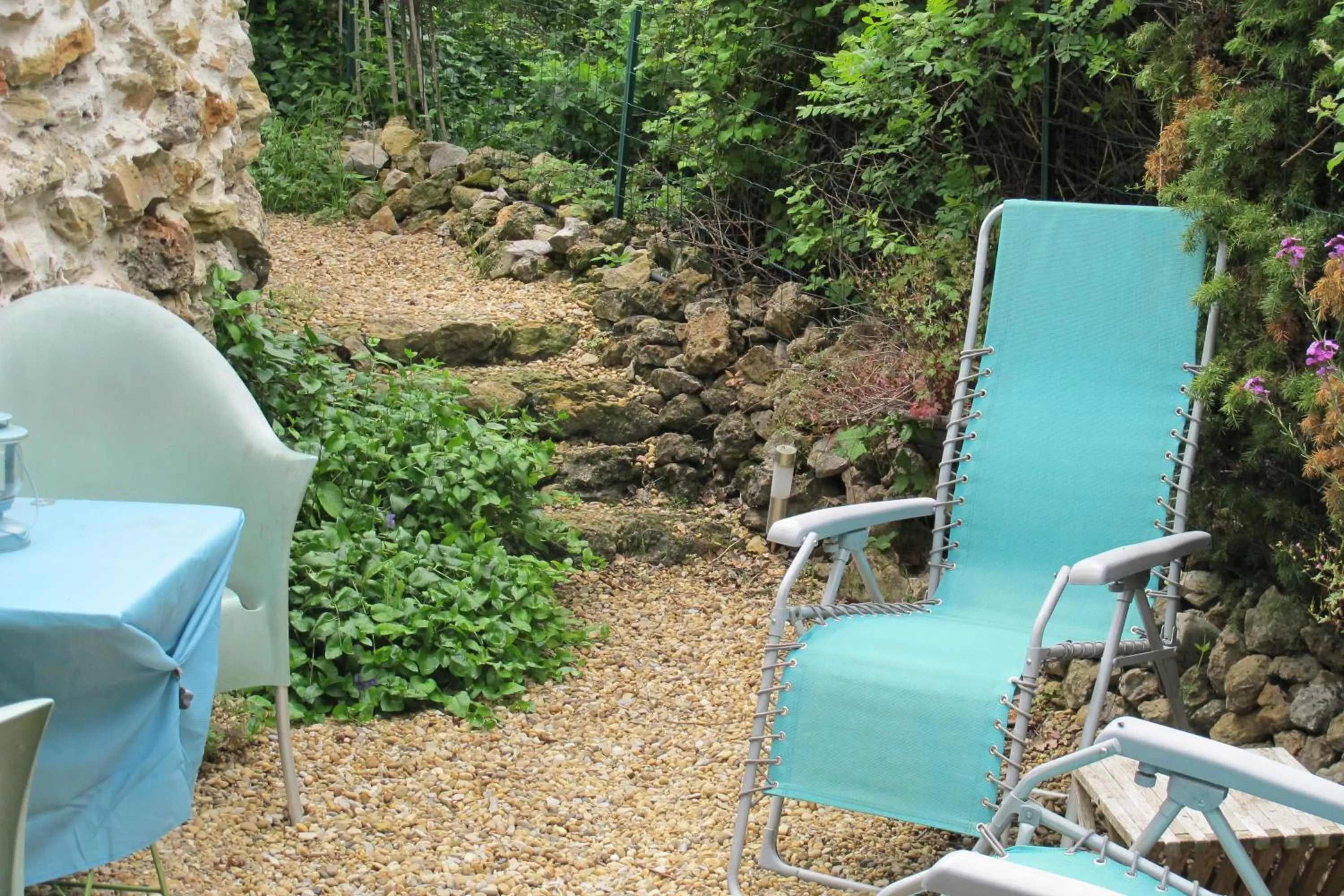 Patio in Ecolodges en Provence