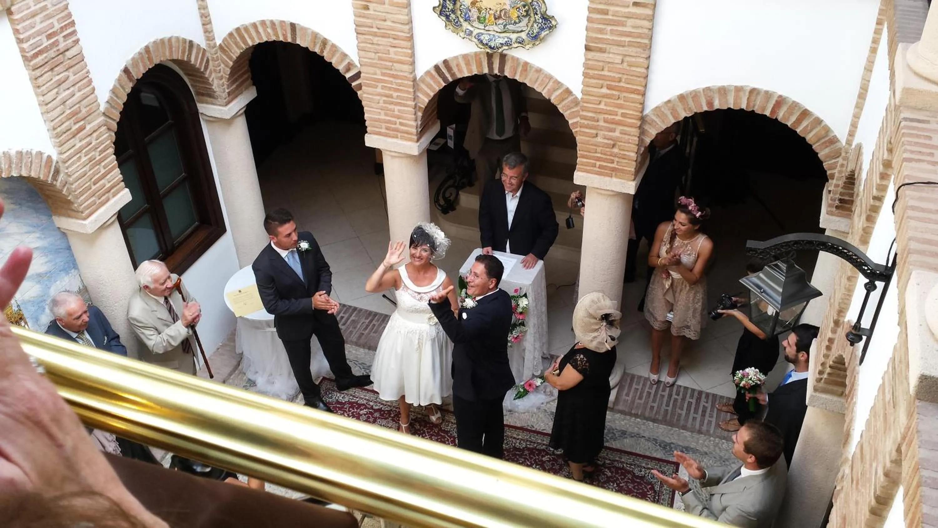 Patio in Hotel Boutique Casa Veracruz