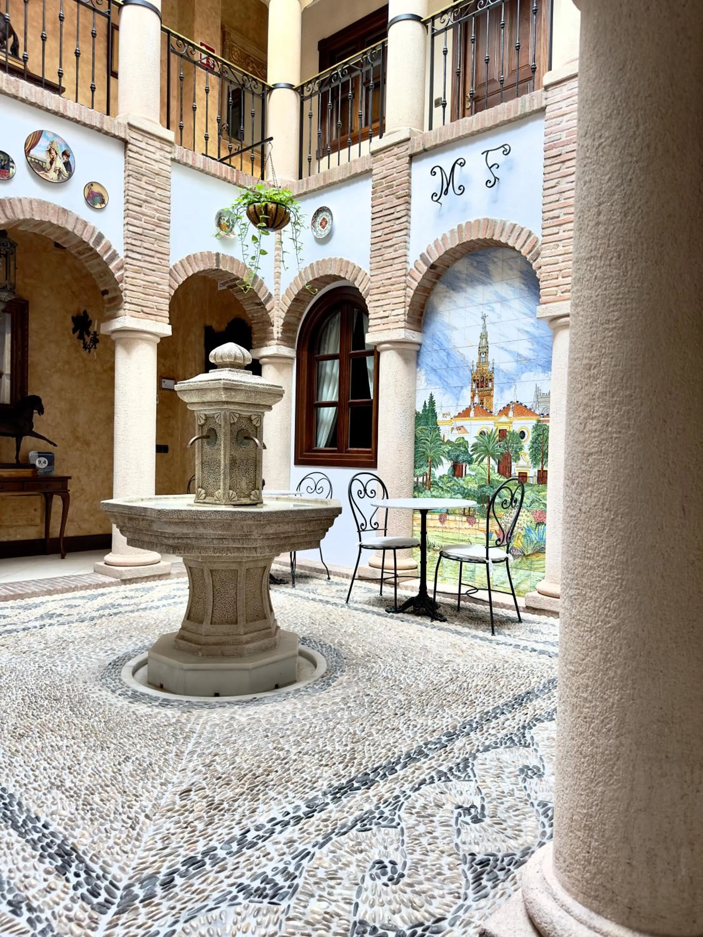 Patio in Hotel Boutique Casa Veracruz