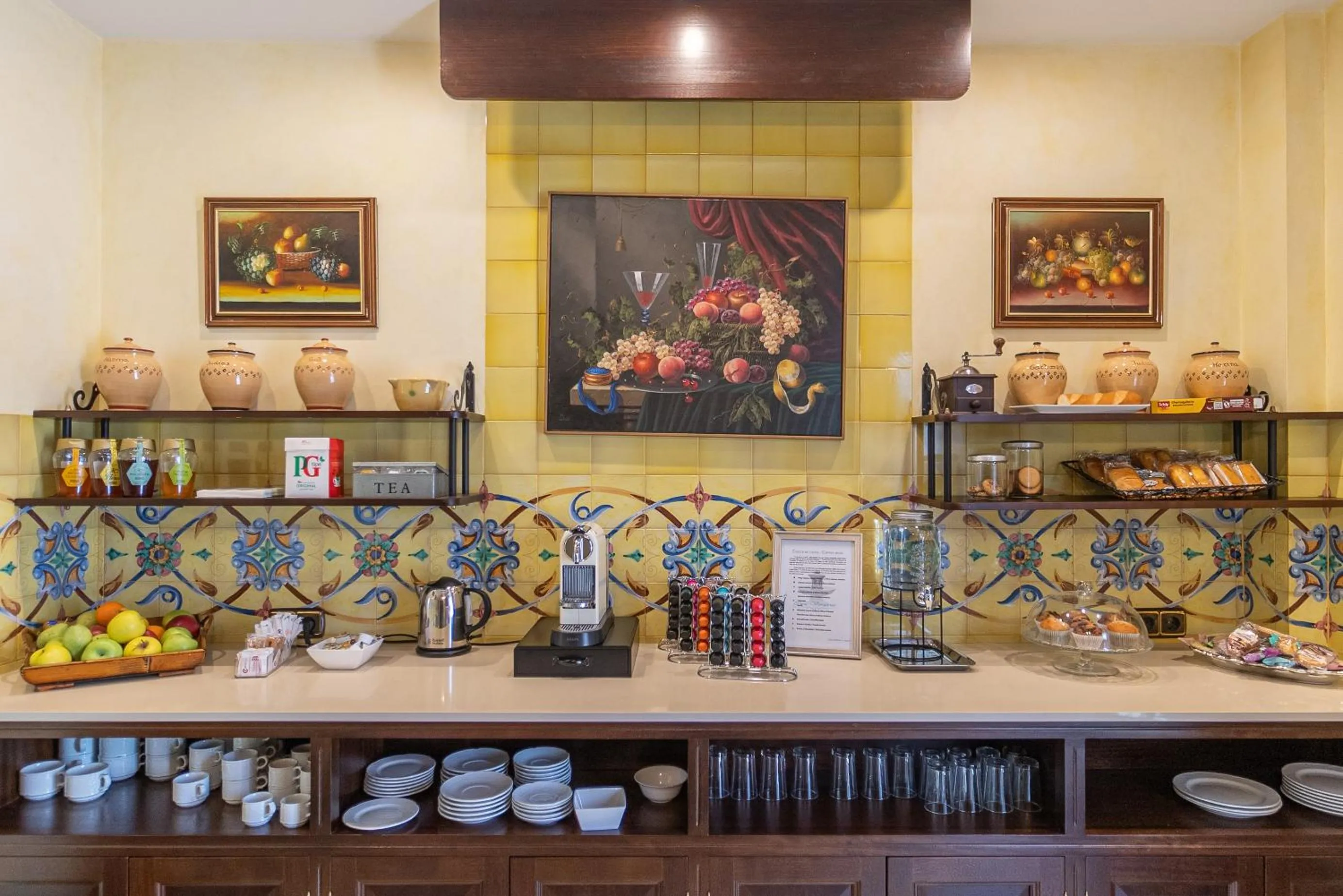 Kitchen or kitchenette in Hotel Boutique Casa Veracruz