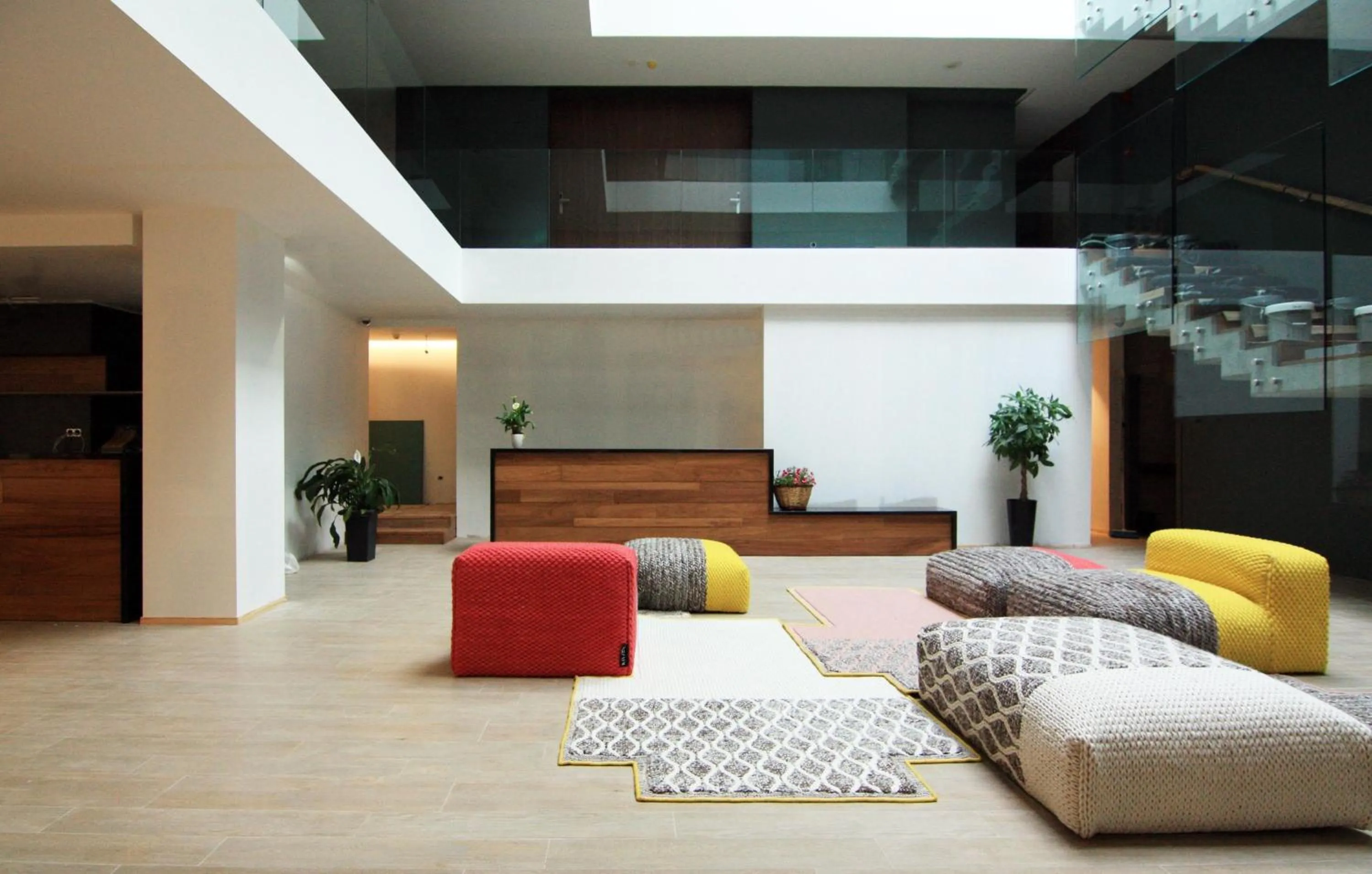 Lobby or reception in Hotel Raval de la Mar