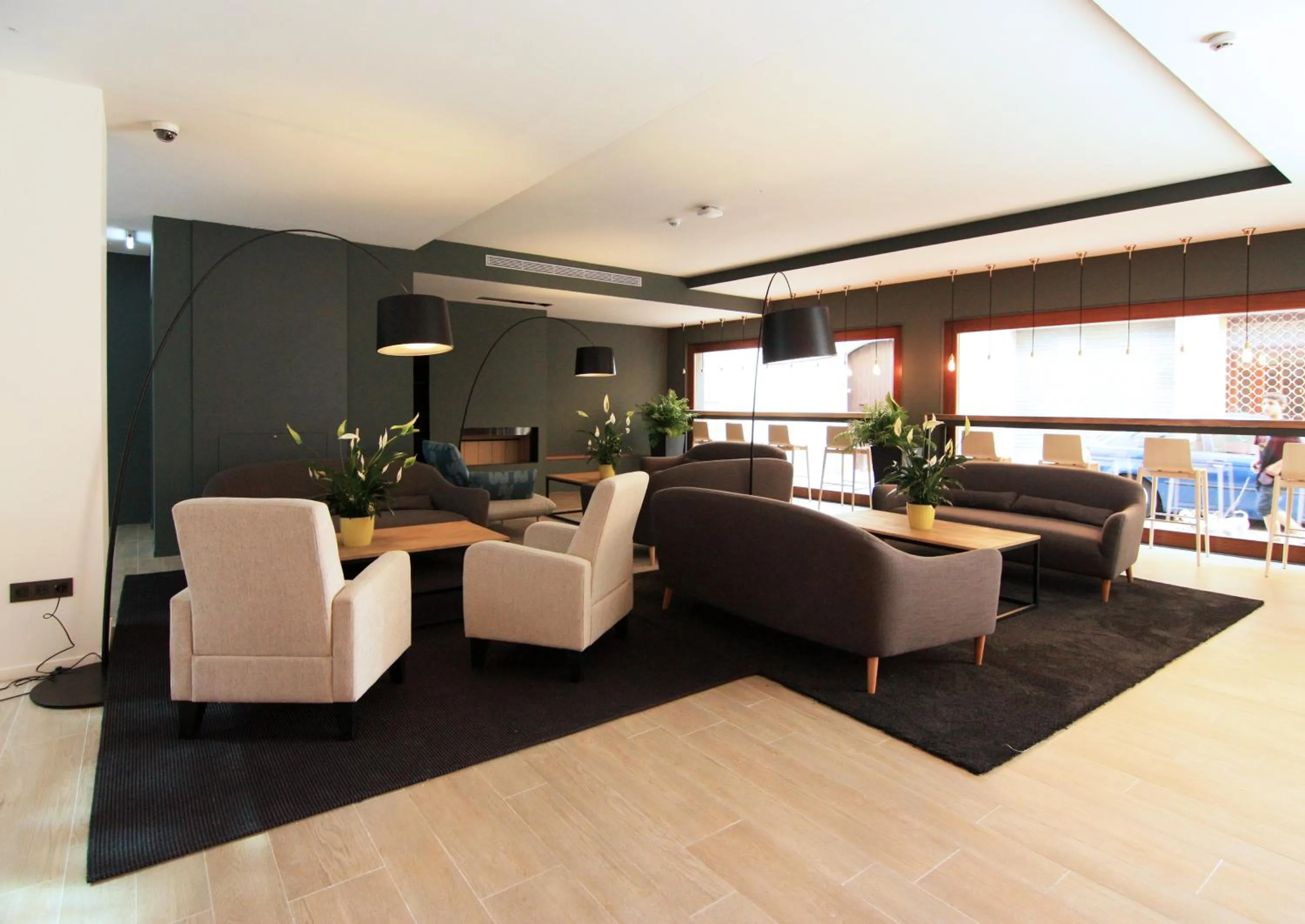 Communal lounge/ TV room in Hotel Raval de la Mar