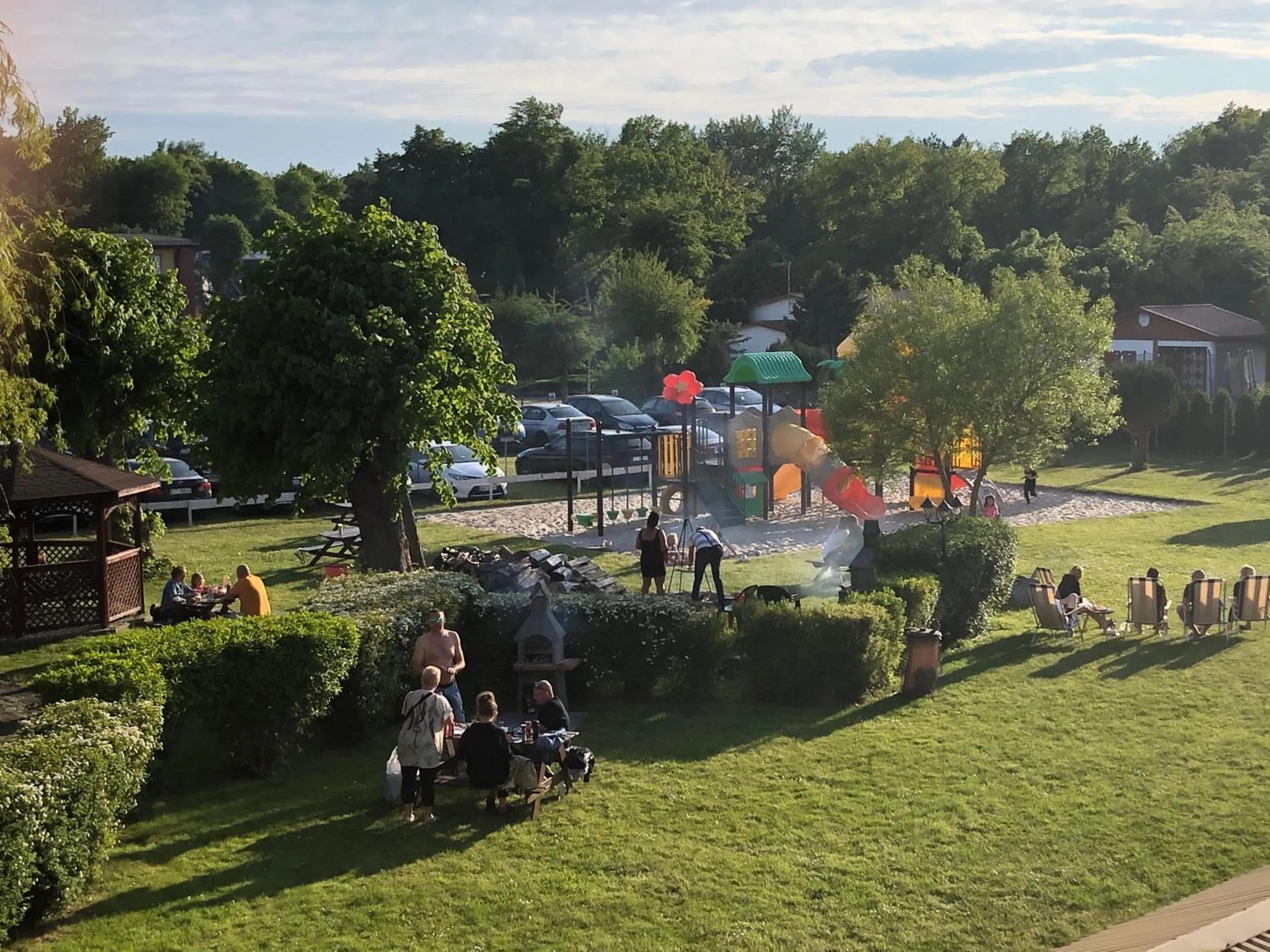 Garden in Dom Wypoczynkowy Olivia