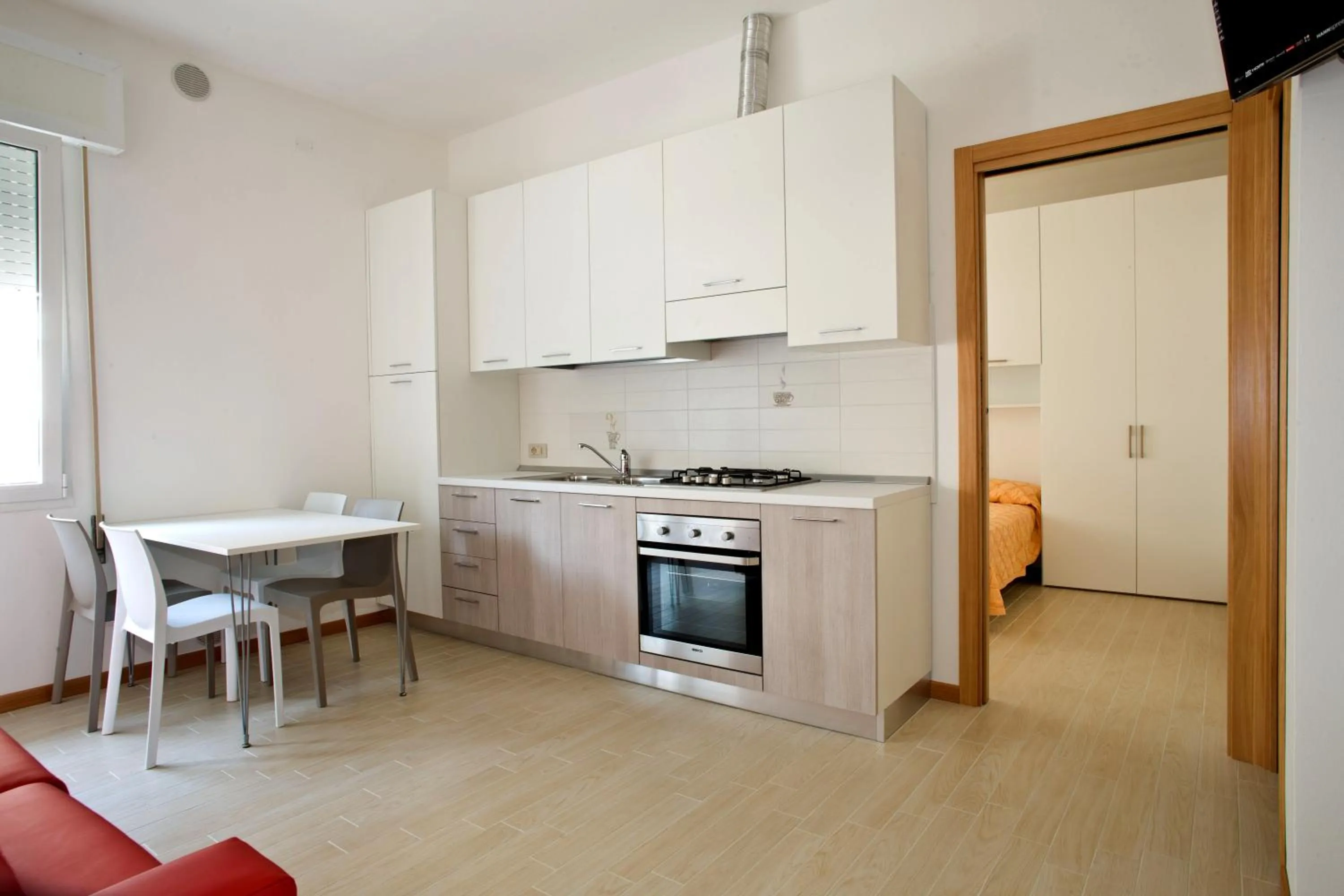 Kitchen or kitchenette in Villa Hanna