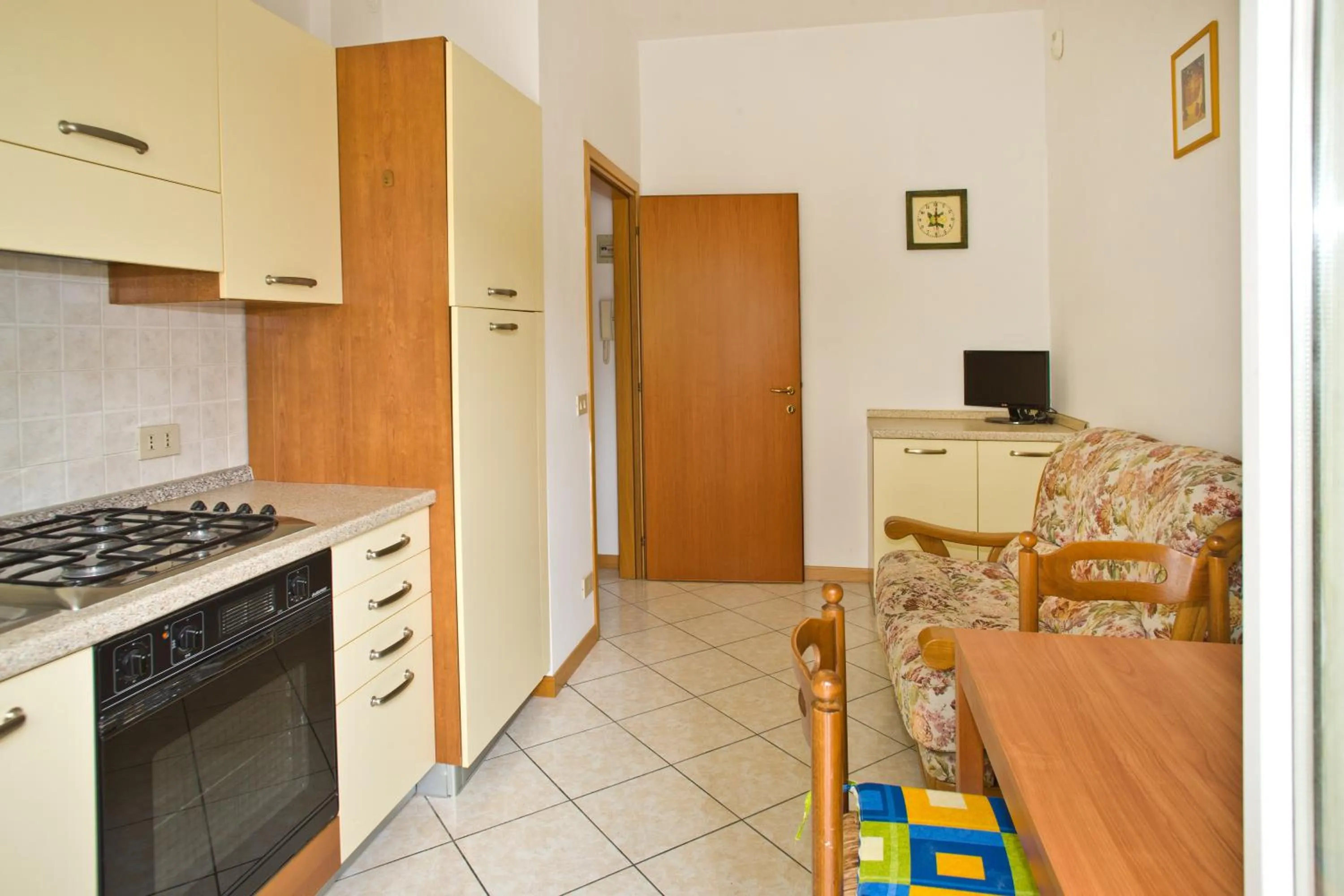 Kitchen or kitchenette in Villa Hanna
