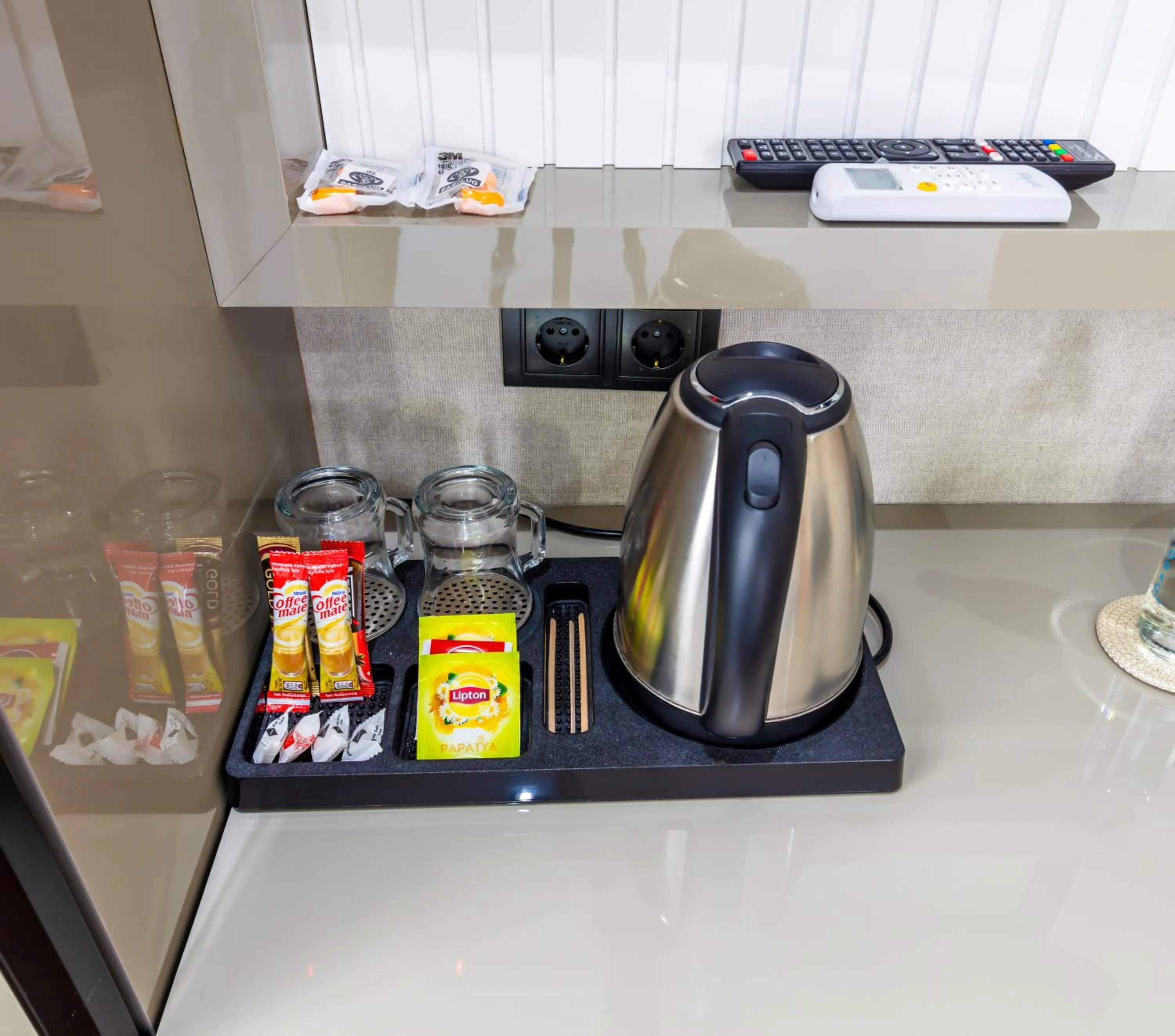 Coffee/tea facilities in Dem Premium Hotel - Round Trip Airport Service - Istanbul International Airport