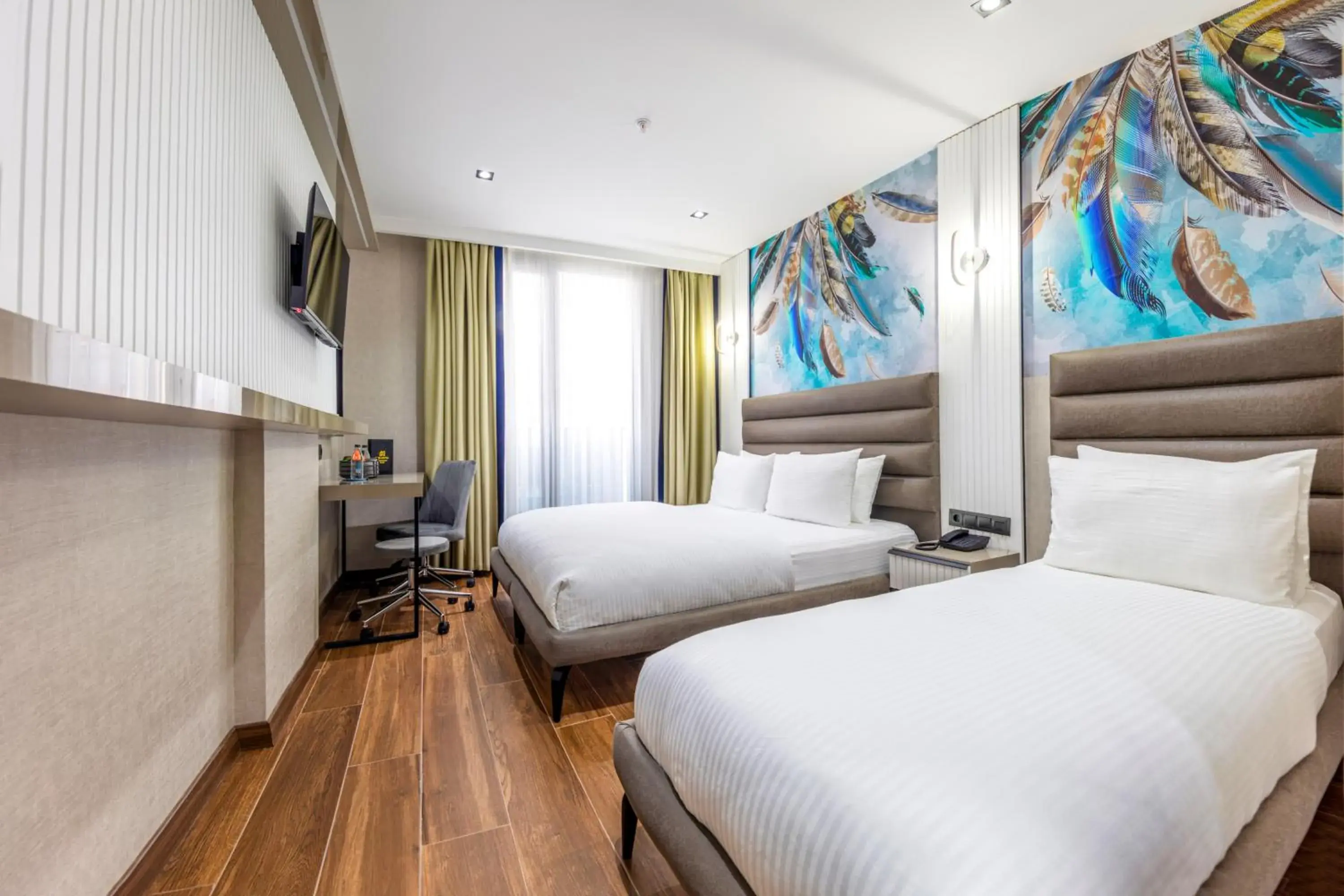 Deluxe Family Room in Dem Premium Hotel - Round Trip Airport Service - Istanbul International Airport Deluxe Family Room in Dem Premium Hotel - Round Trip Airport Service - Istanbul International Airport