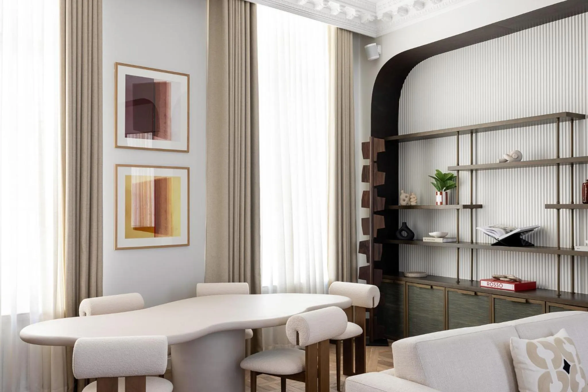 Living room in HIGHSTAY - Luxury Serviced Apartments - Le Marais