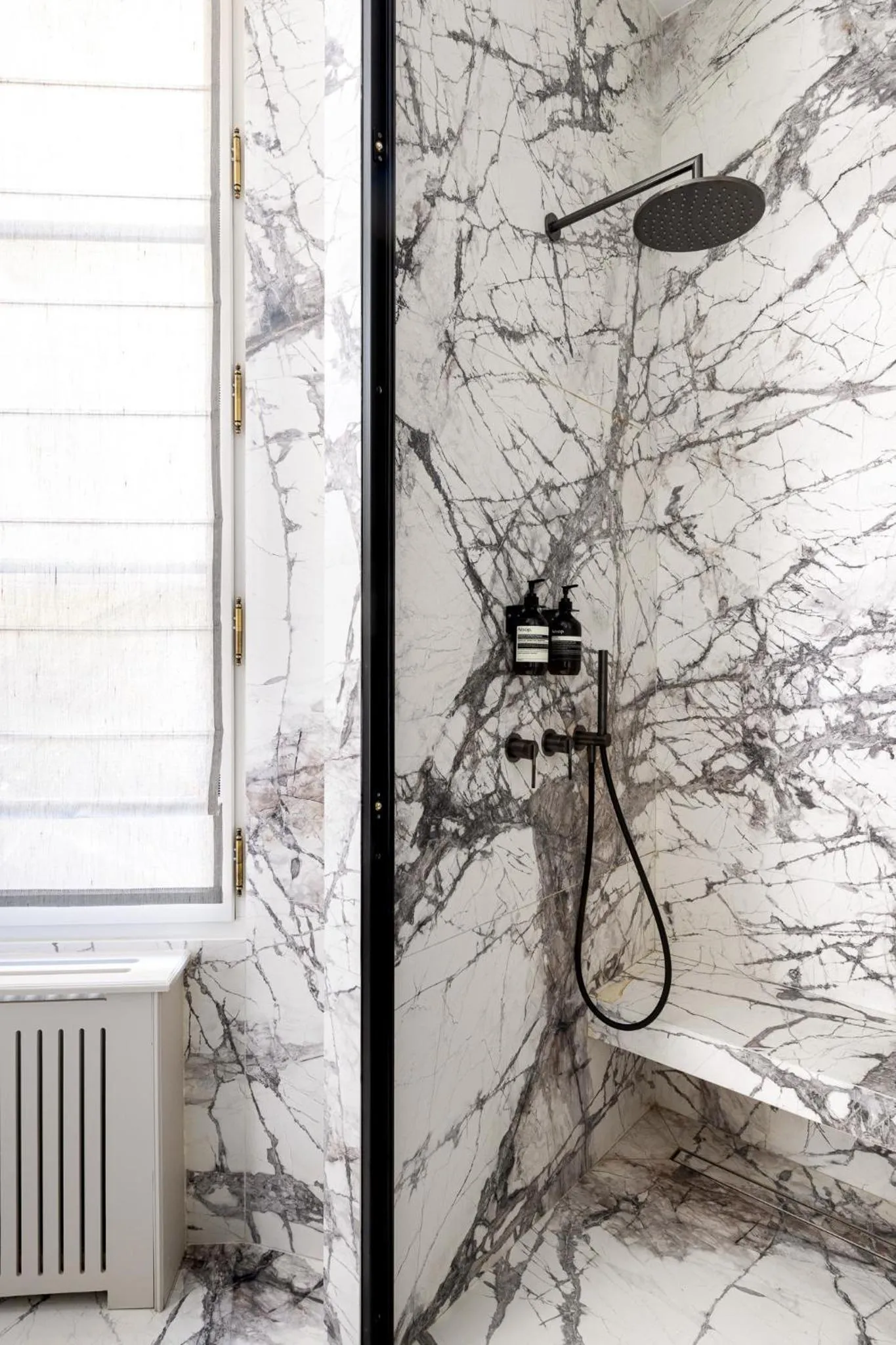 Shower in HIGHSTAY - Luxury Serviced Apartments - Le Marais