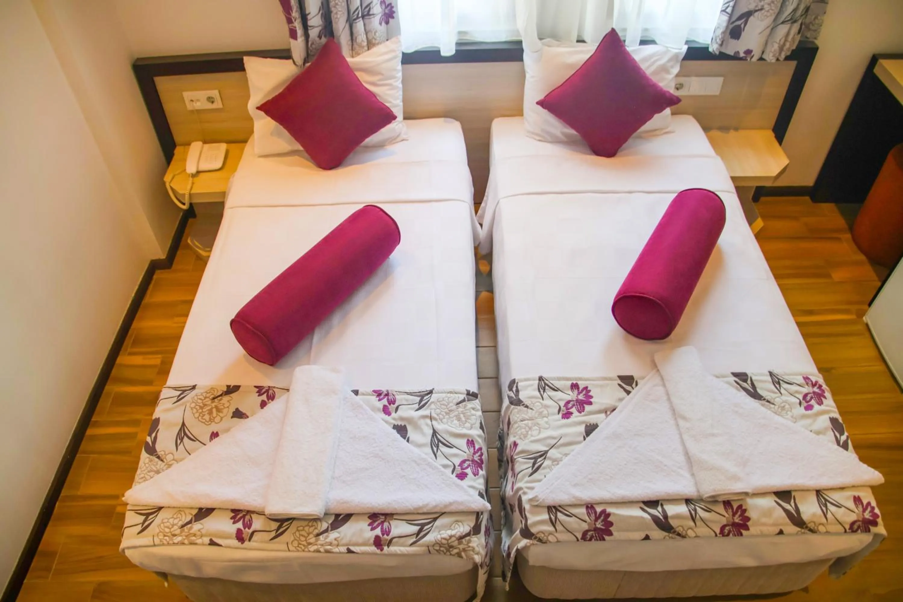 Photo of the whole room in Hermes Hotel