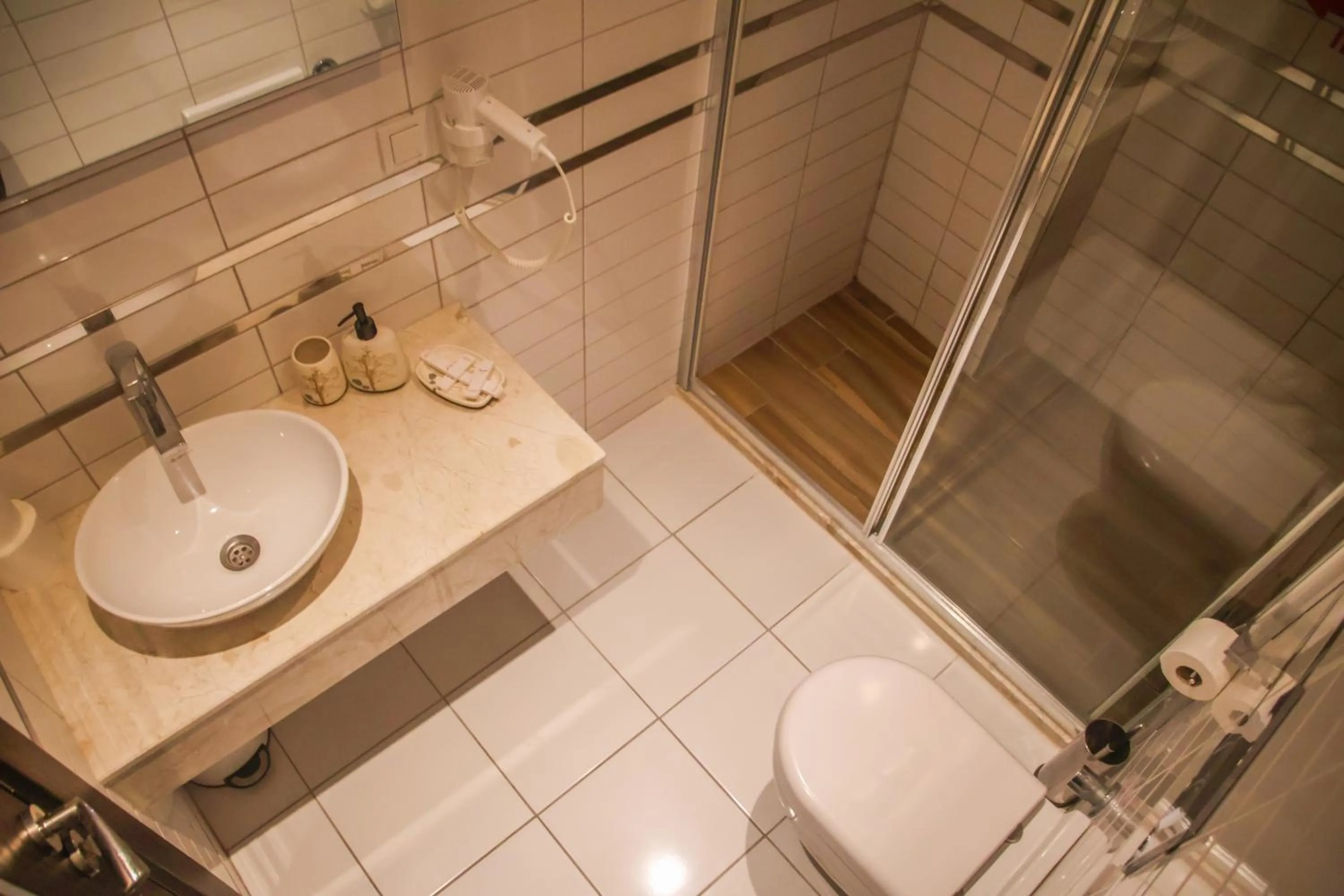 Bathroom in Hermes Hotel