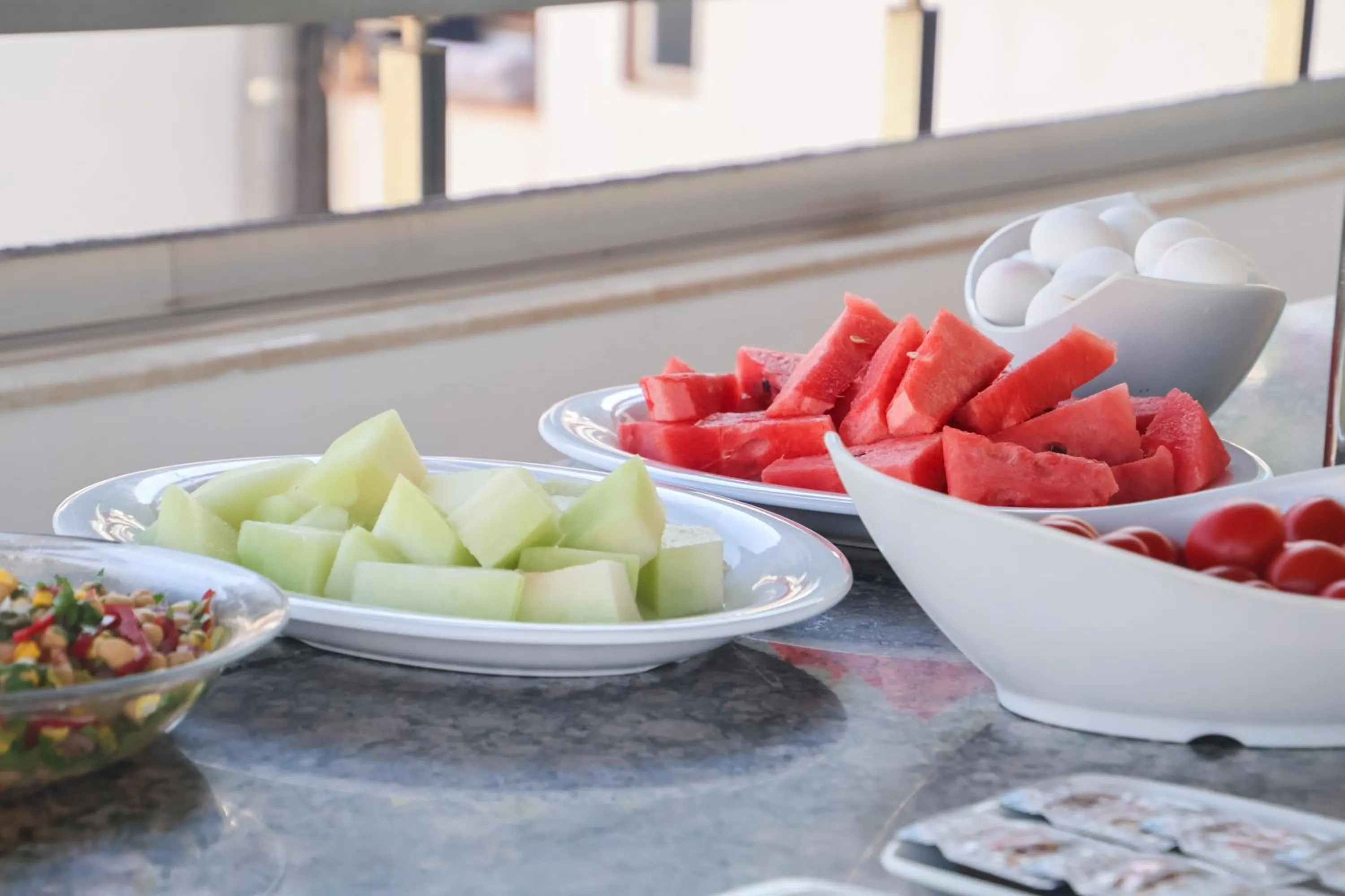 Buffet breakfast in Hermes Hotel