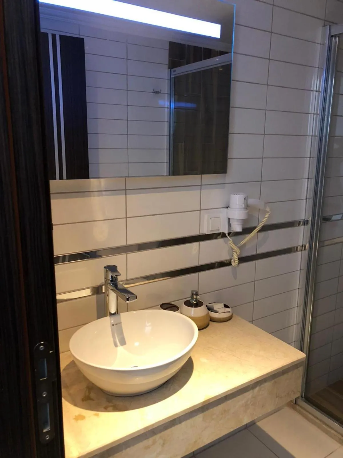 Bathroom in Hermes Hotel