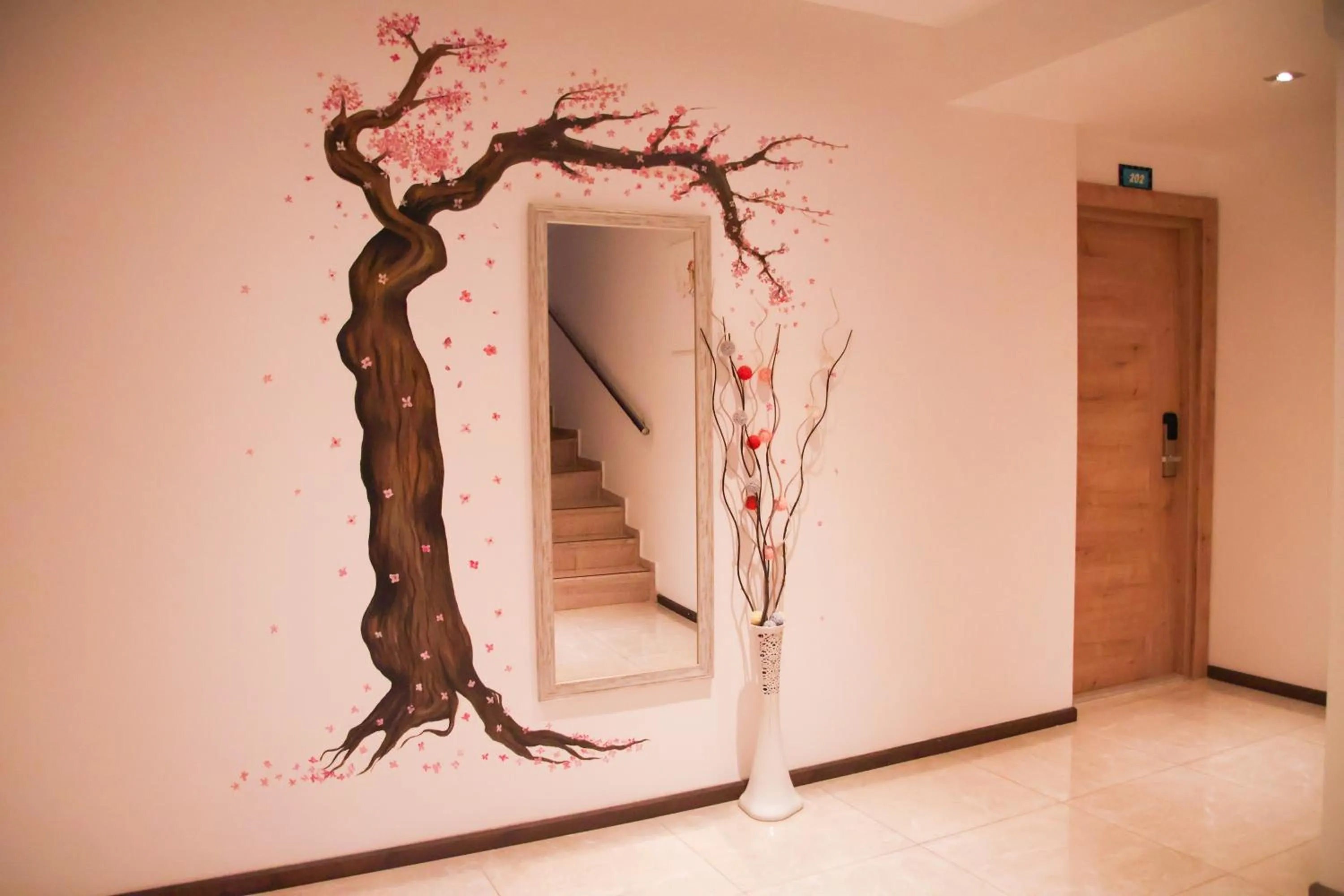 Decorative detail in Hermes Hotel