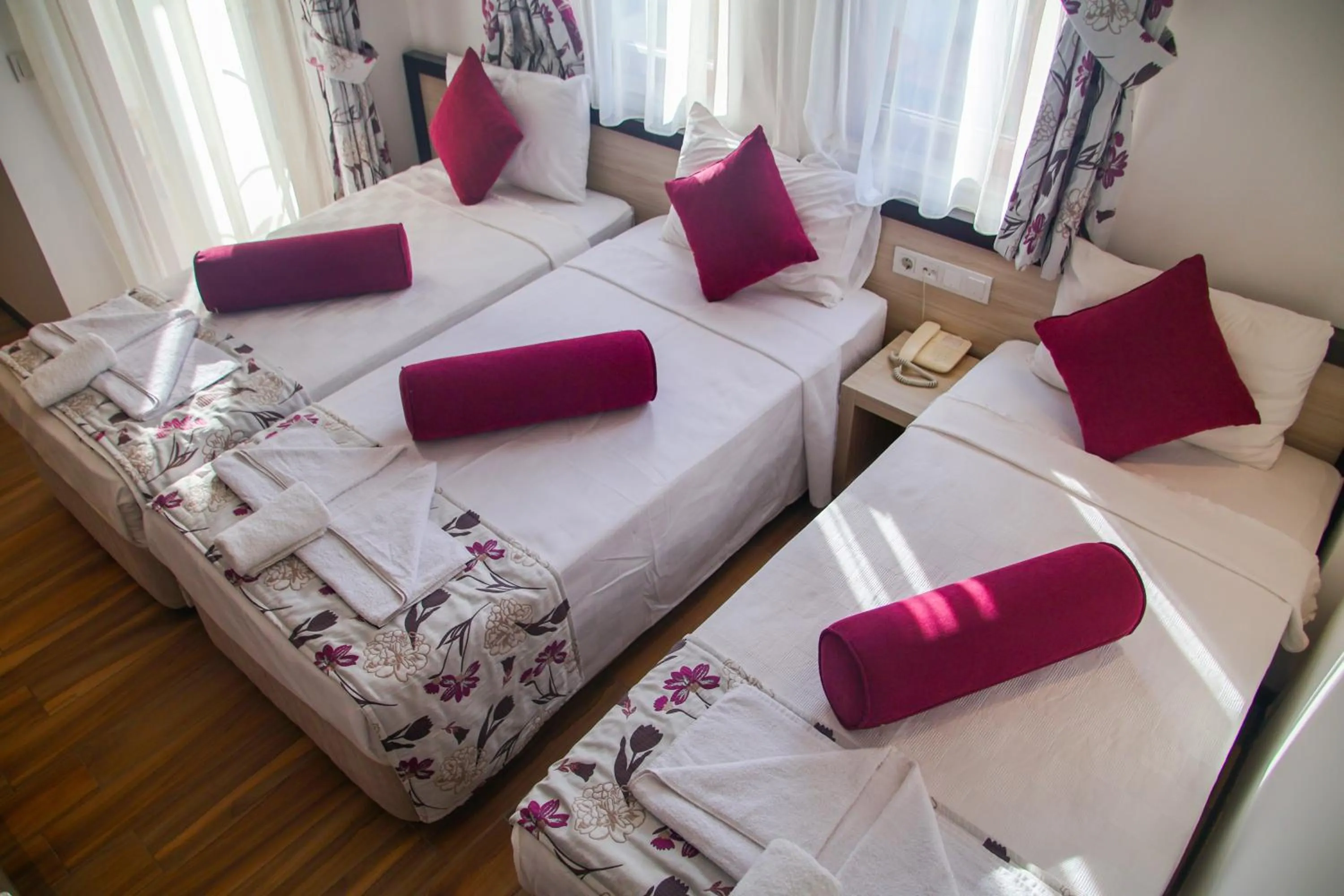 Photo of the whole room in Hermes Hotel