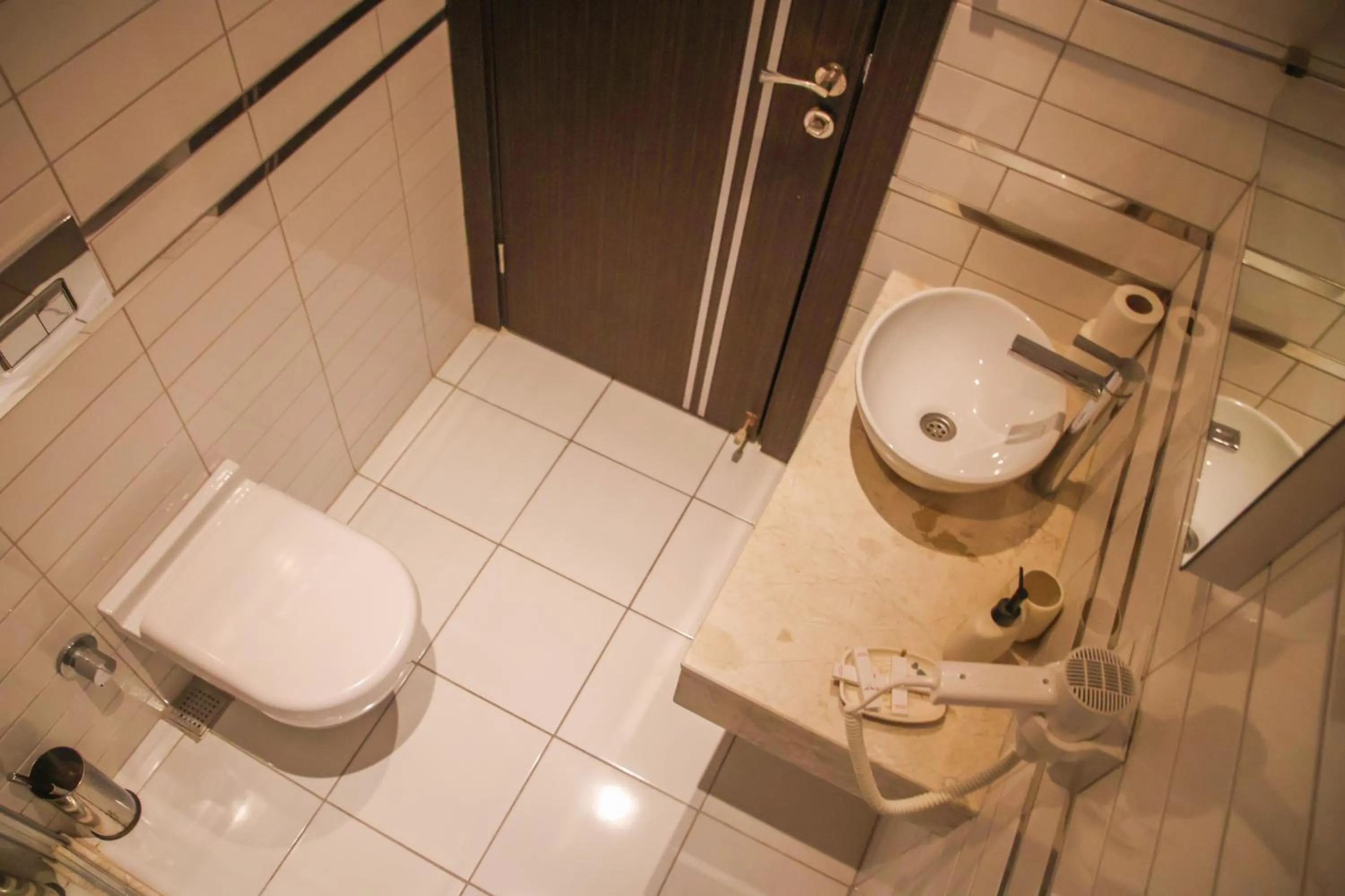 Bathroom in Hermes Hotel