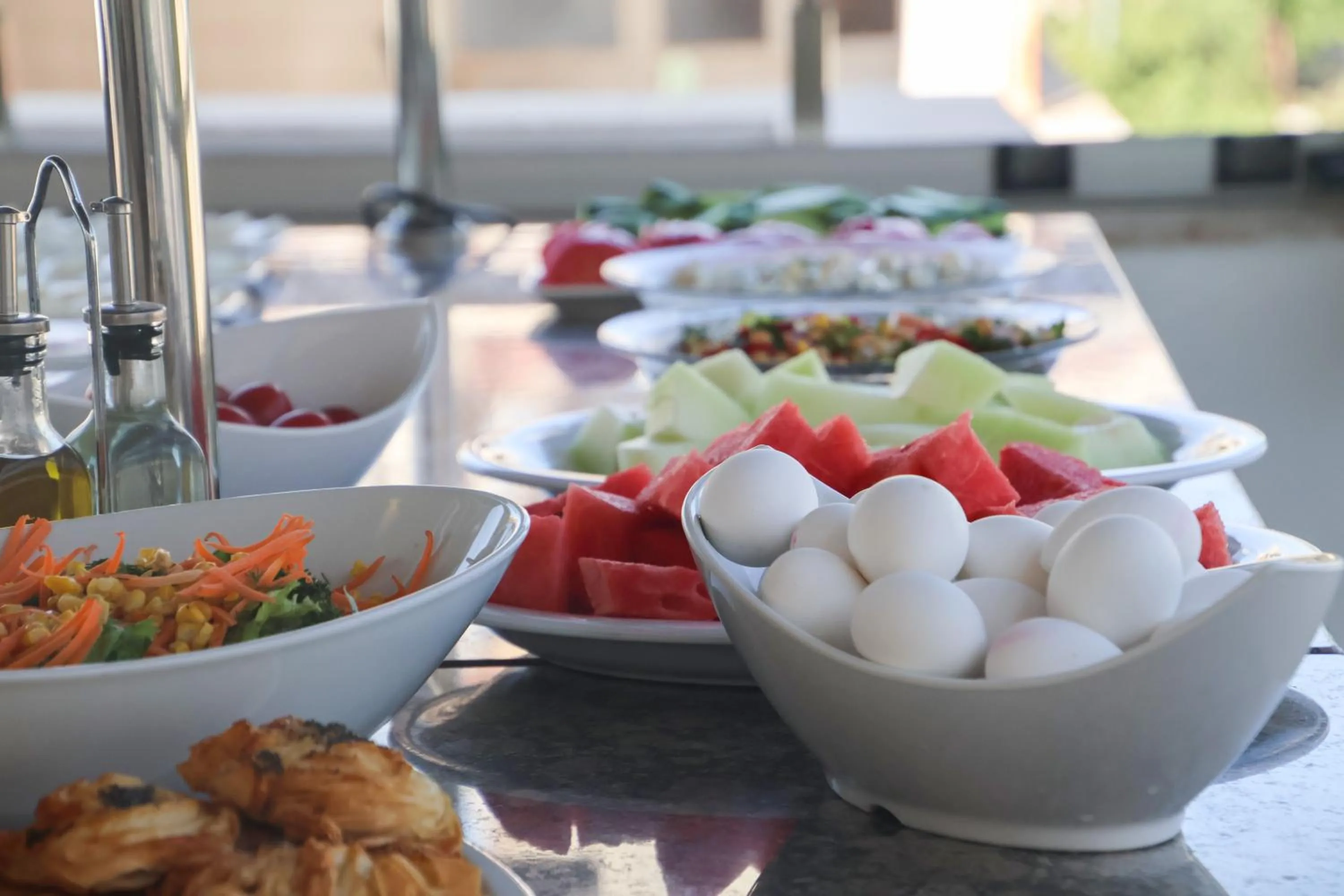 Buffet breakfast in Hermes Hotel