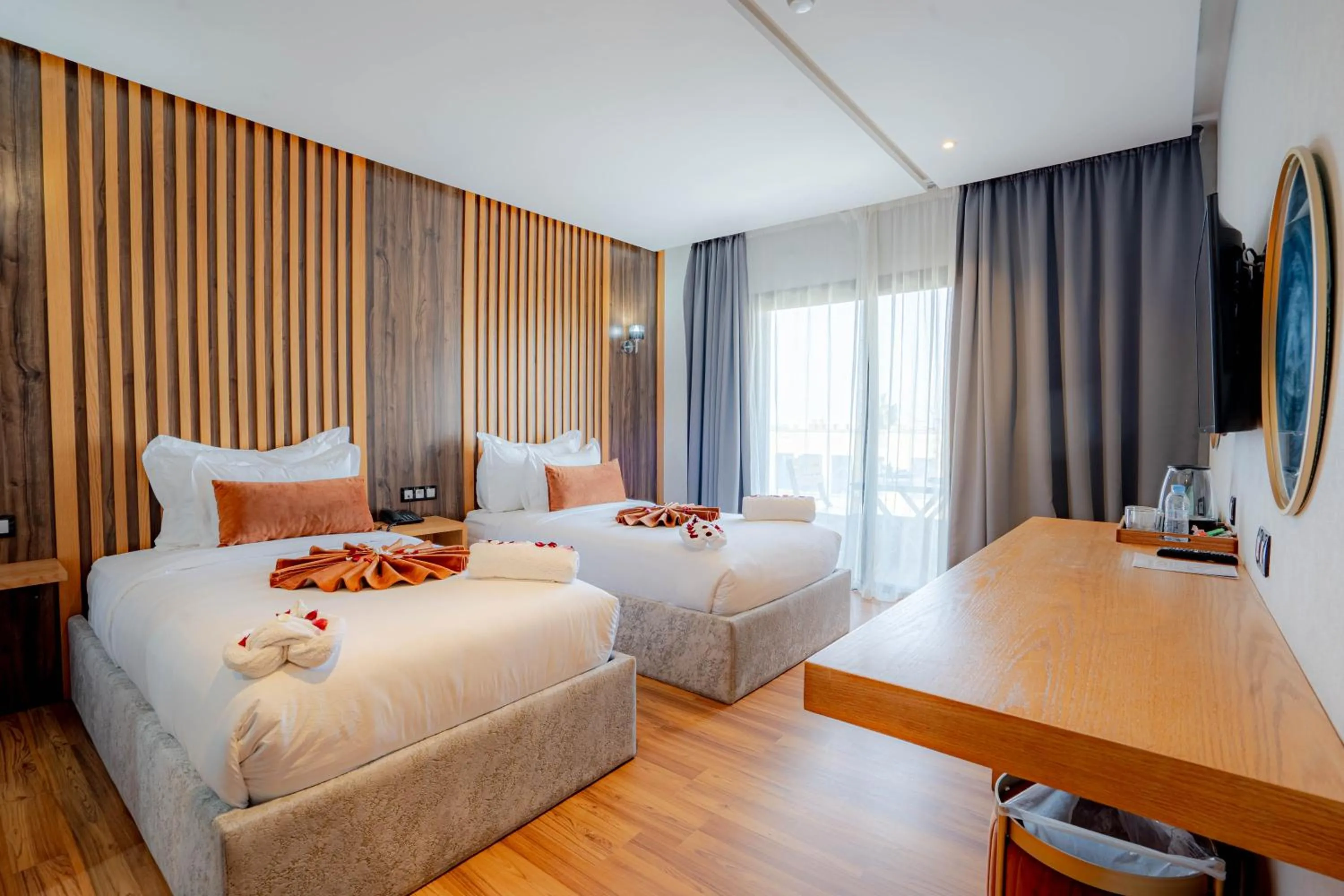 Bed in Razane Hôtel