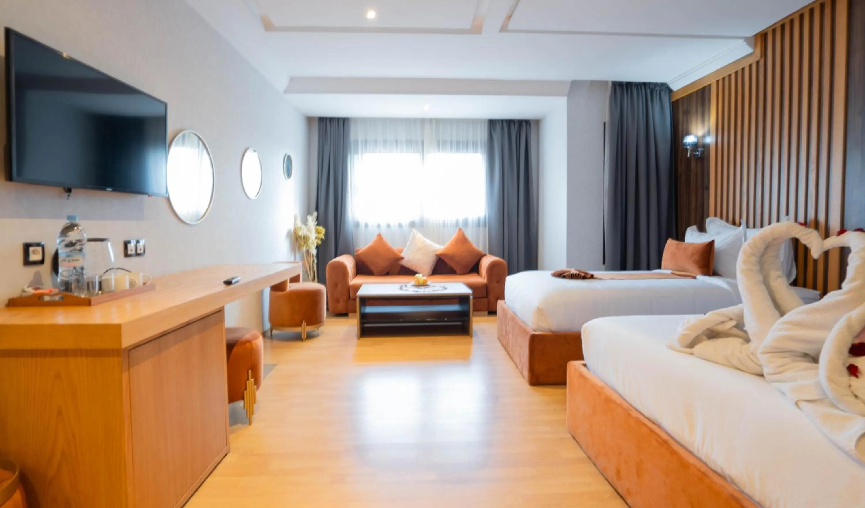 Bed in Razane Hôtel