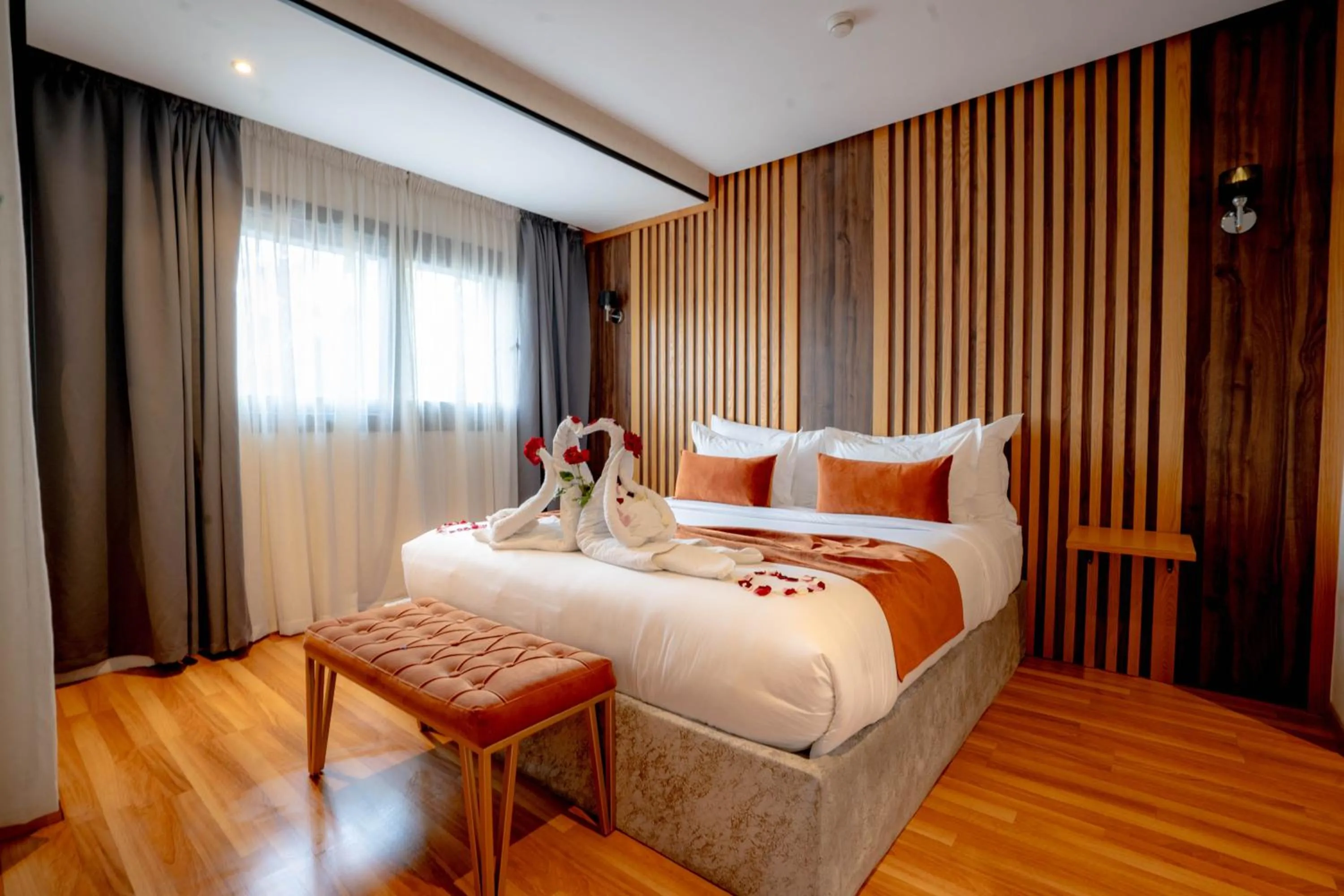 Bed in Razane Hôtel