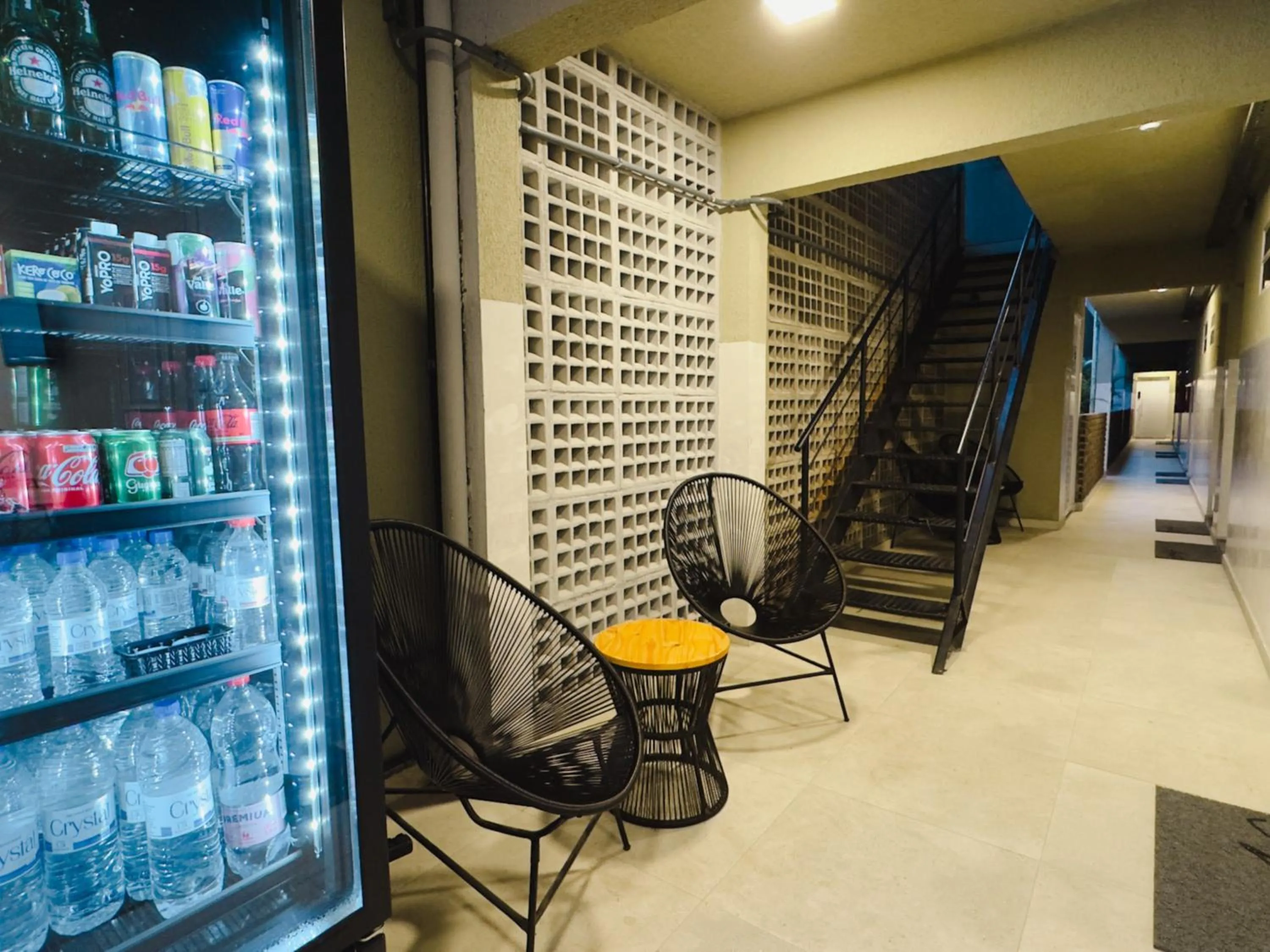 Seating area in Apê Brooklin -Berrini