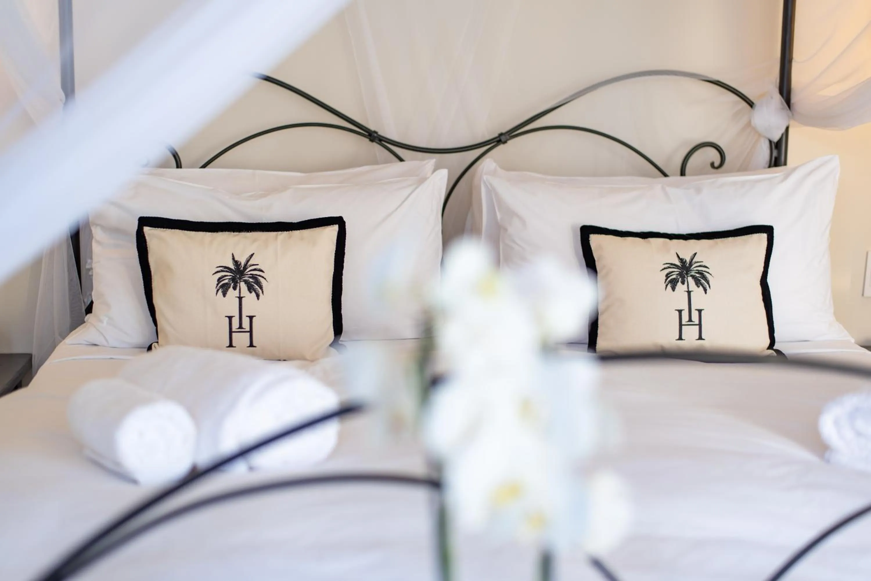 Bed in The Ivory Haus