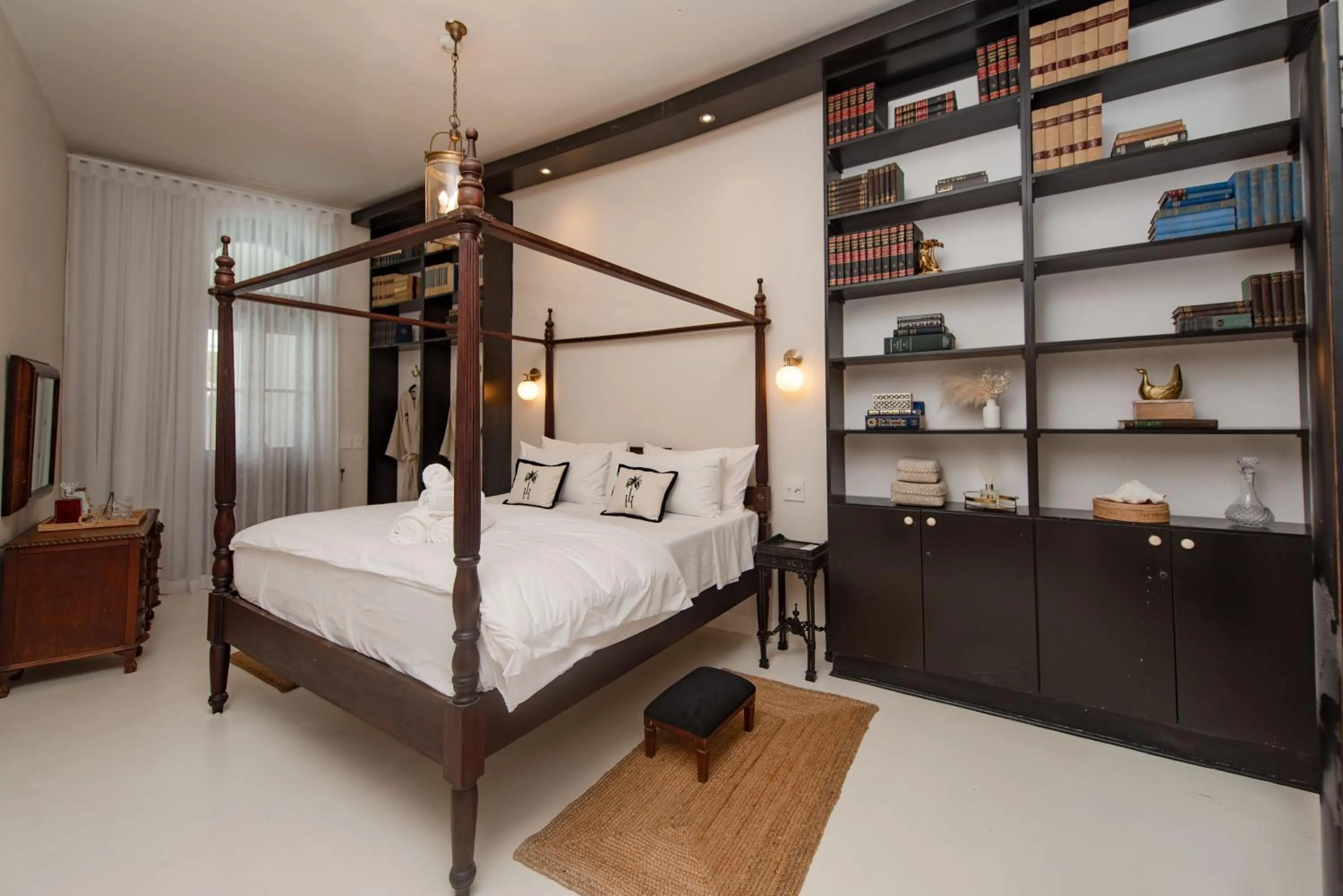 Bed in The Ivory Haus