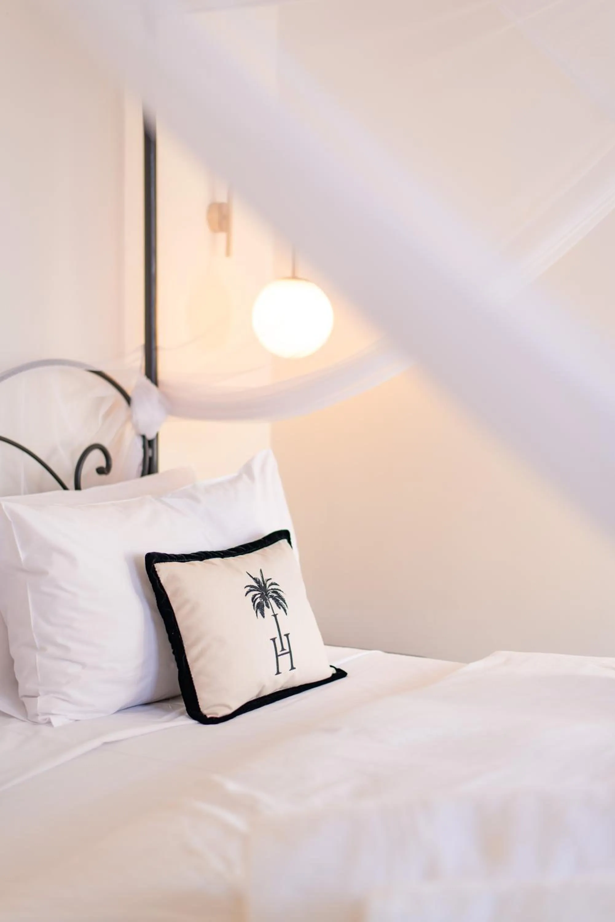 Bed in The Ivory Haus