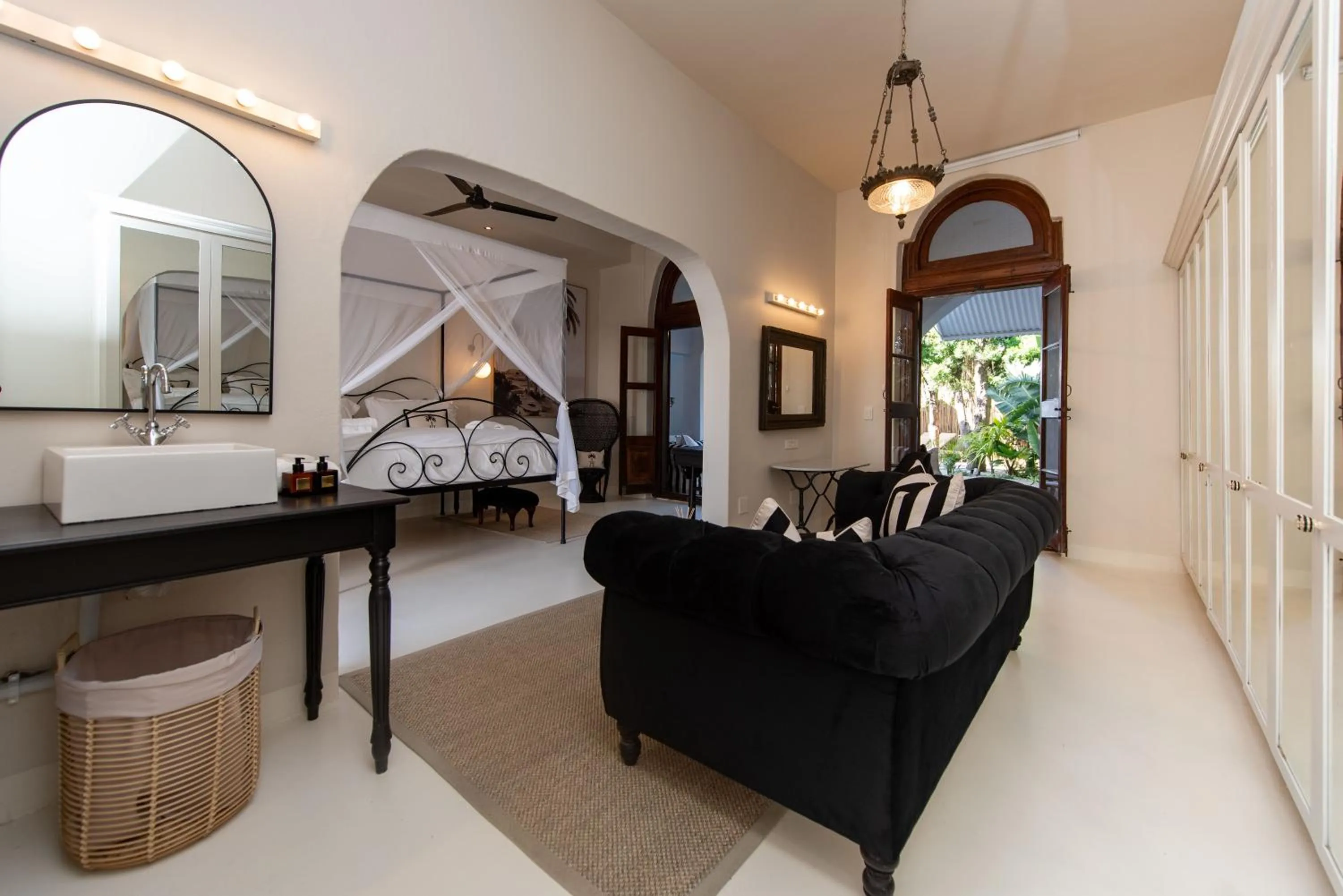 Bedroom in The Ivory Haus