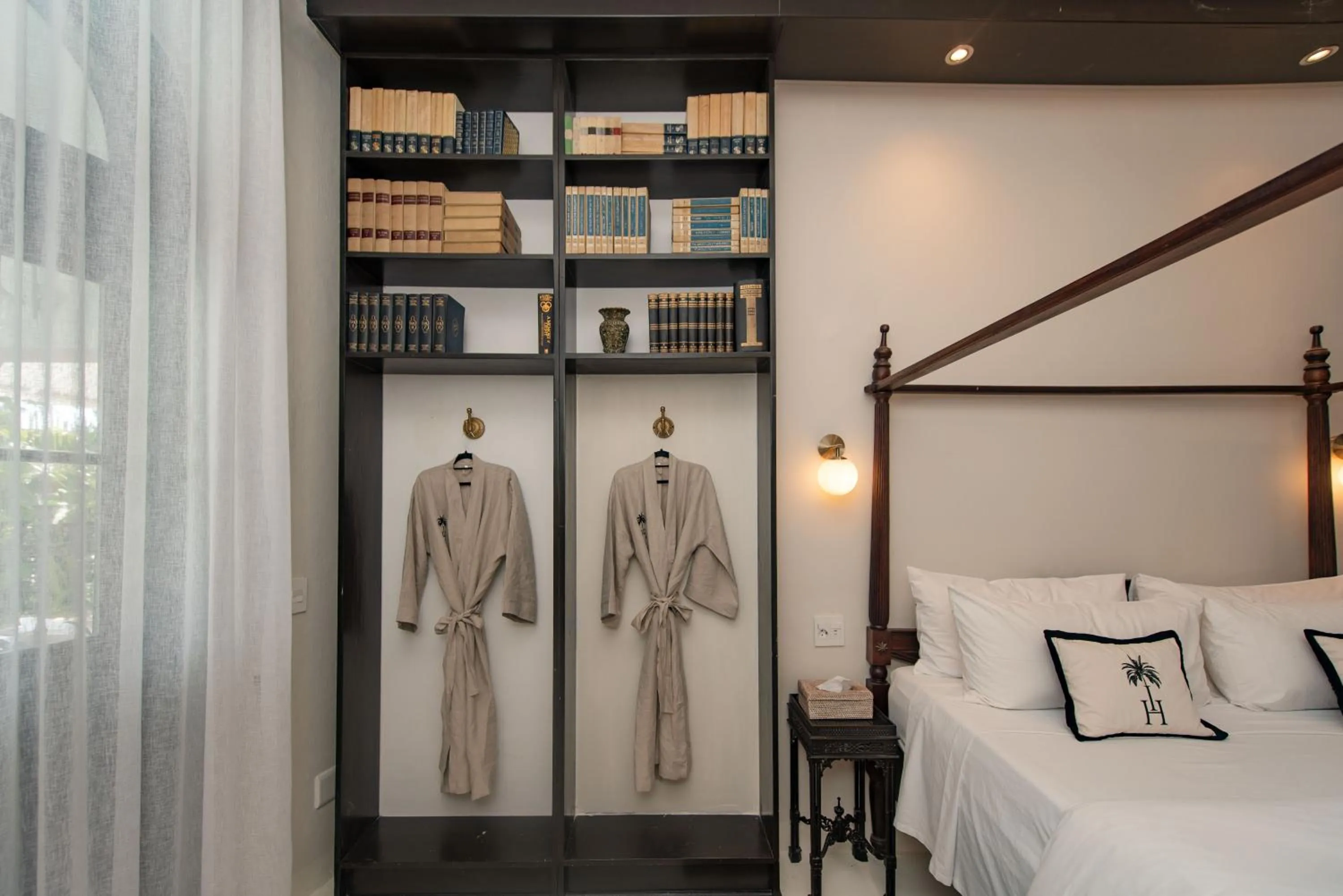 Bed in The Ivory Haus