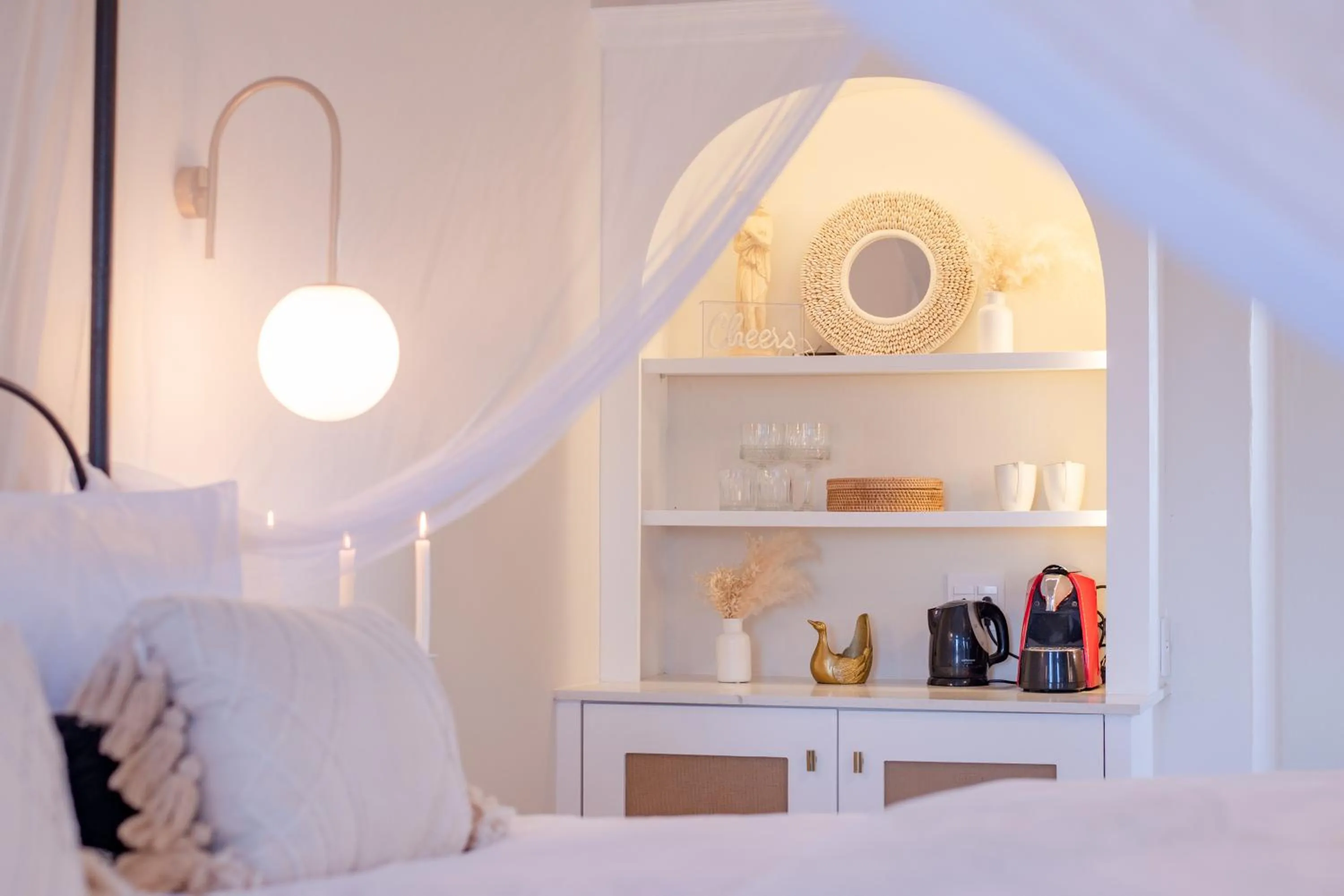 Bed in The Ivory Haus