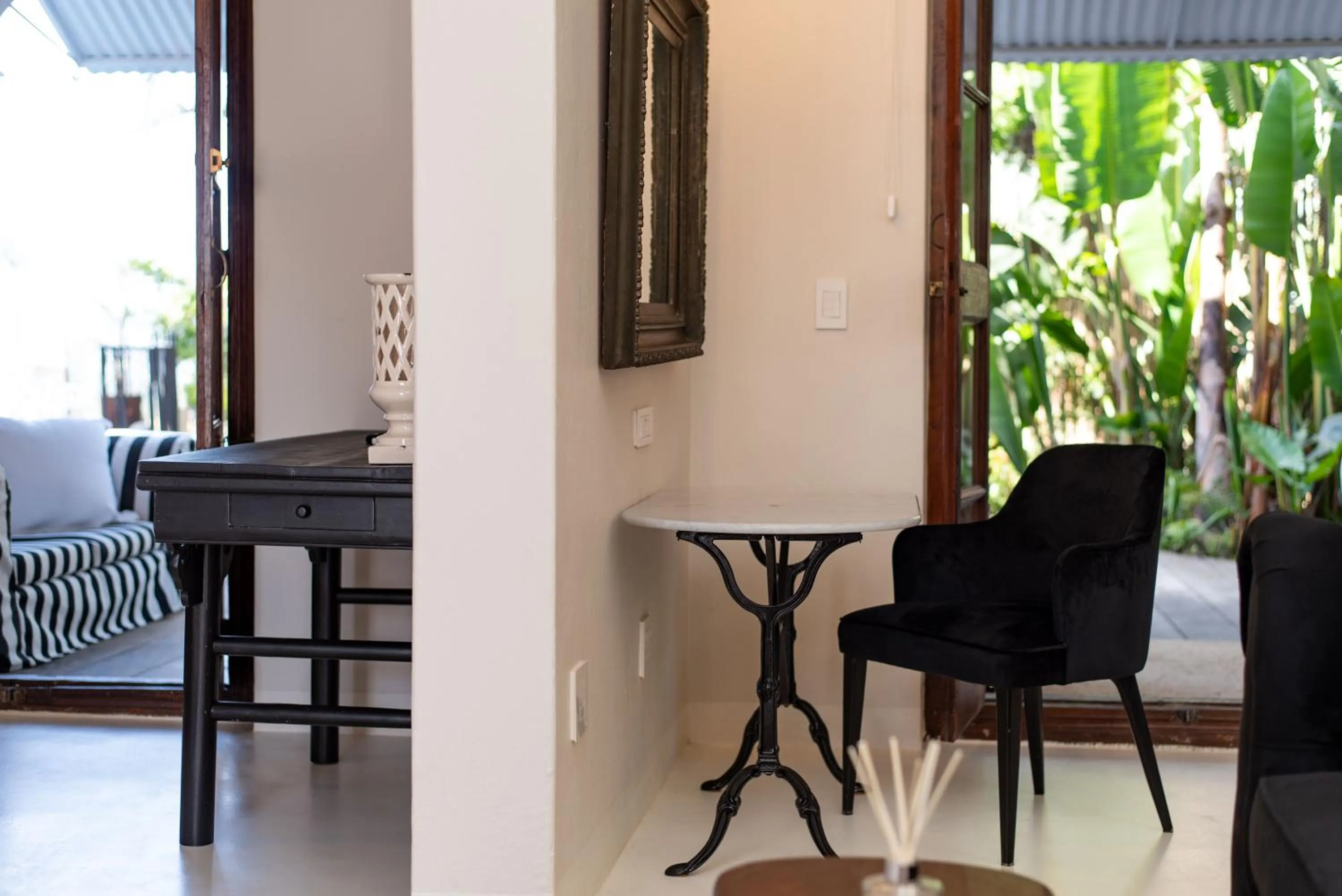 Seating area in The Ivory Haus