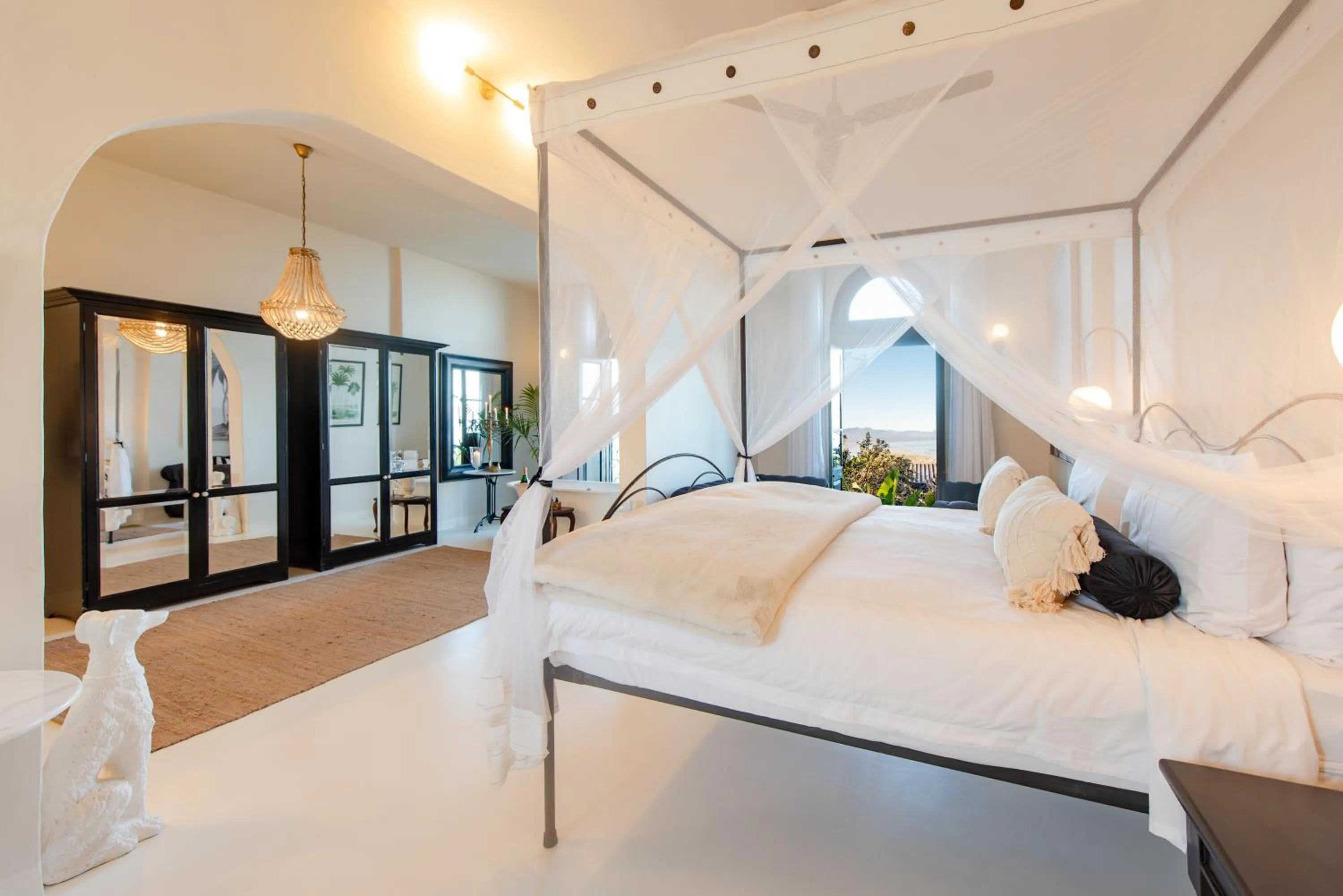 Bed in The Ivory Haus