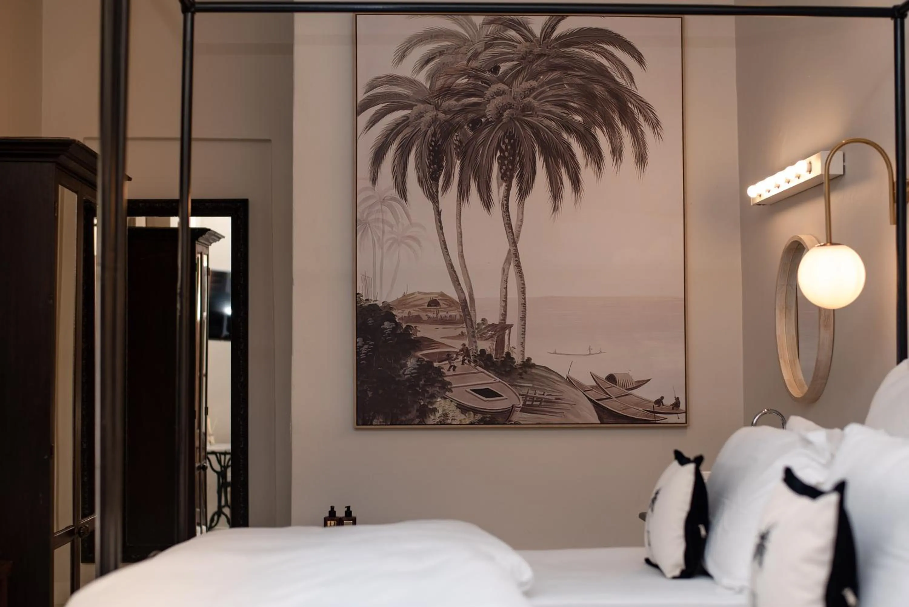 Bed in The Ivory Haus