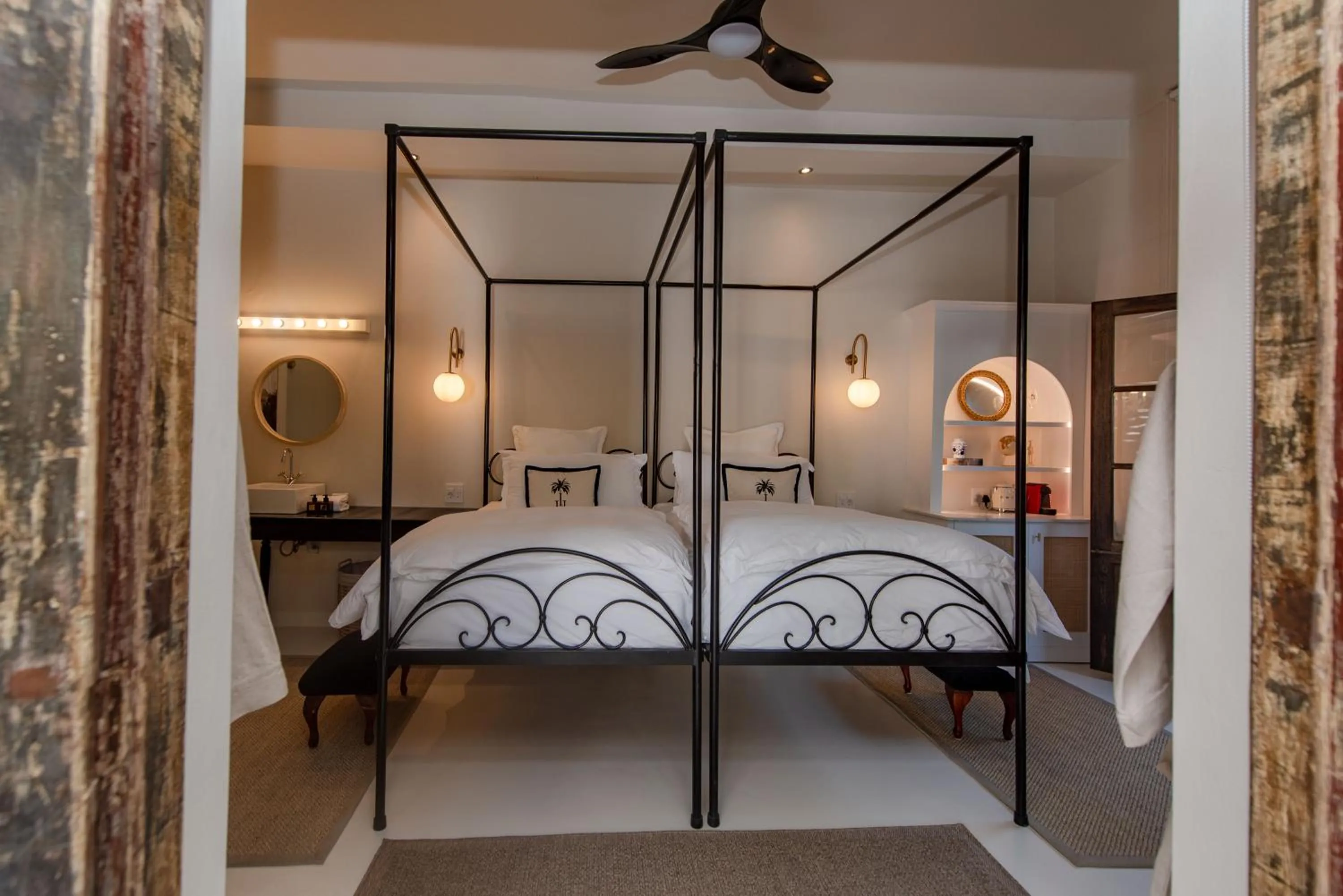 Bed in The Ivory Haus