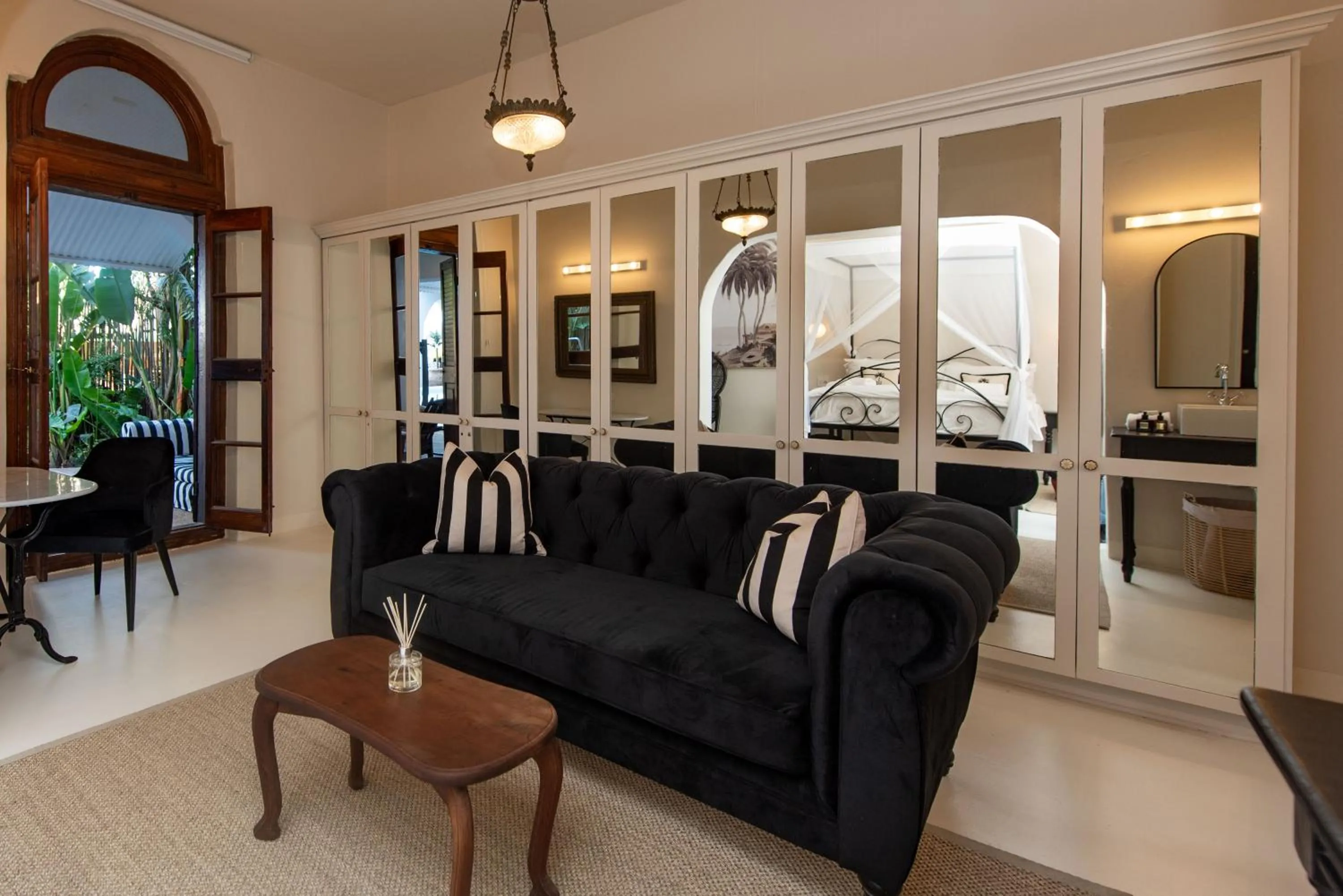 Living room in The Ivory Haus