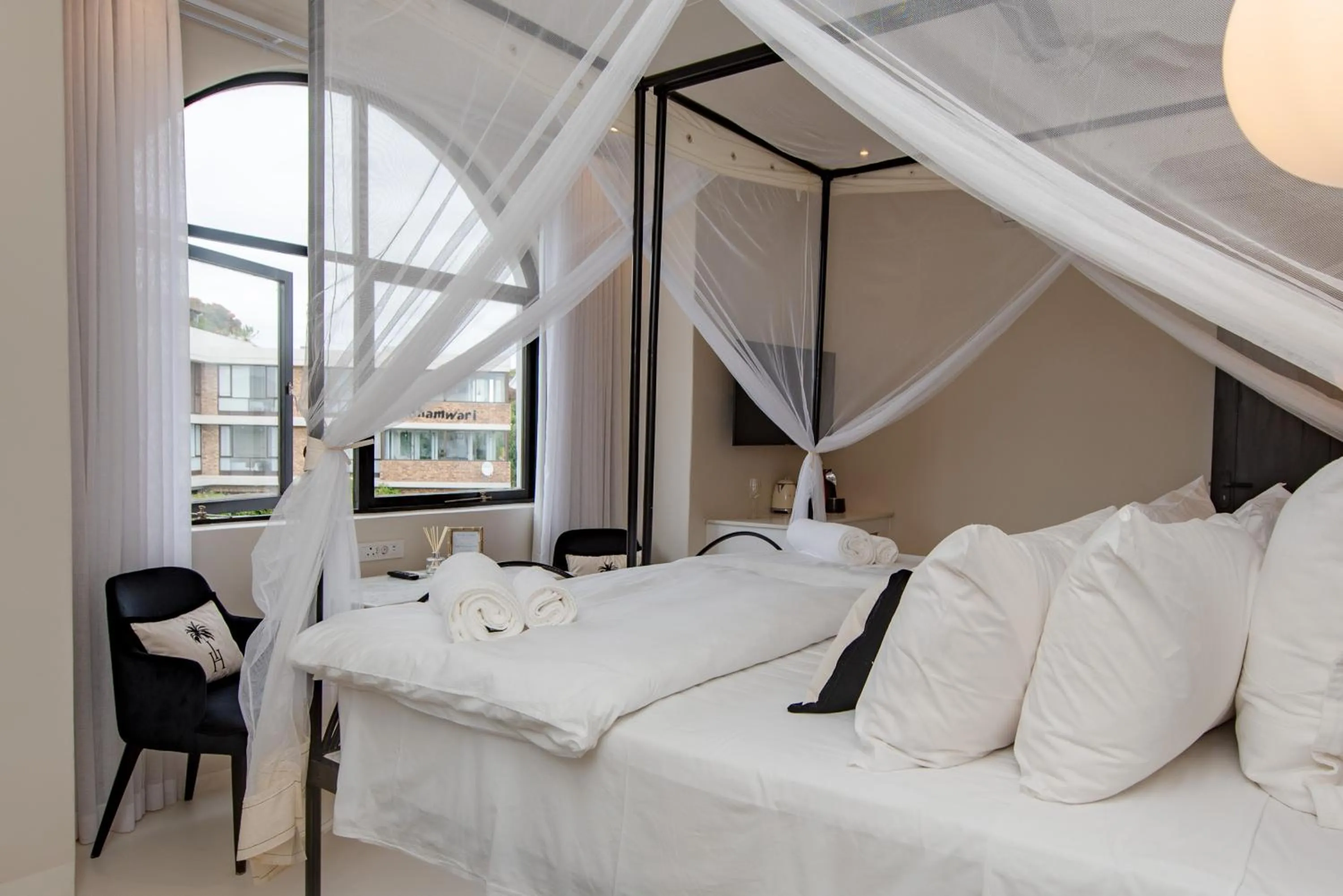 Bed in The Ivory Haus