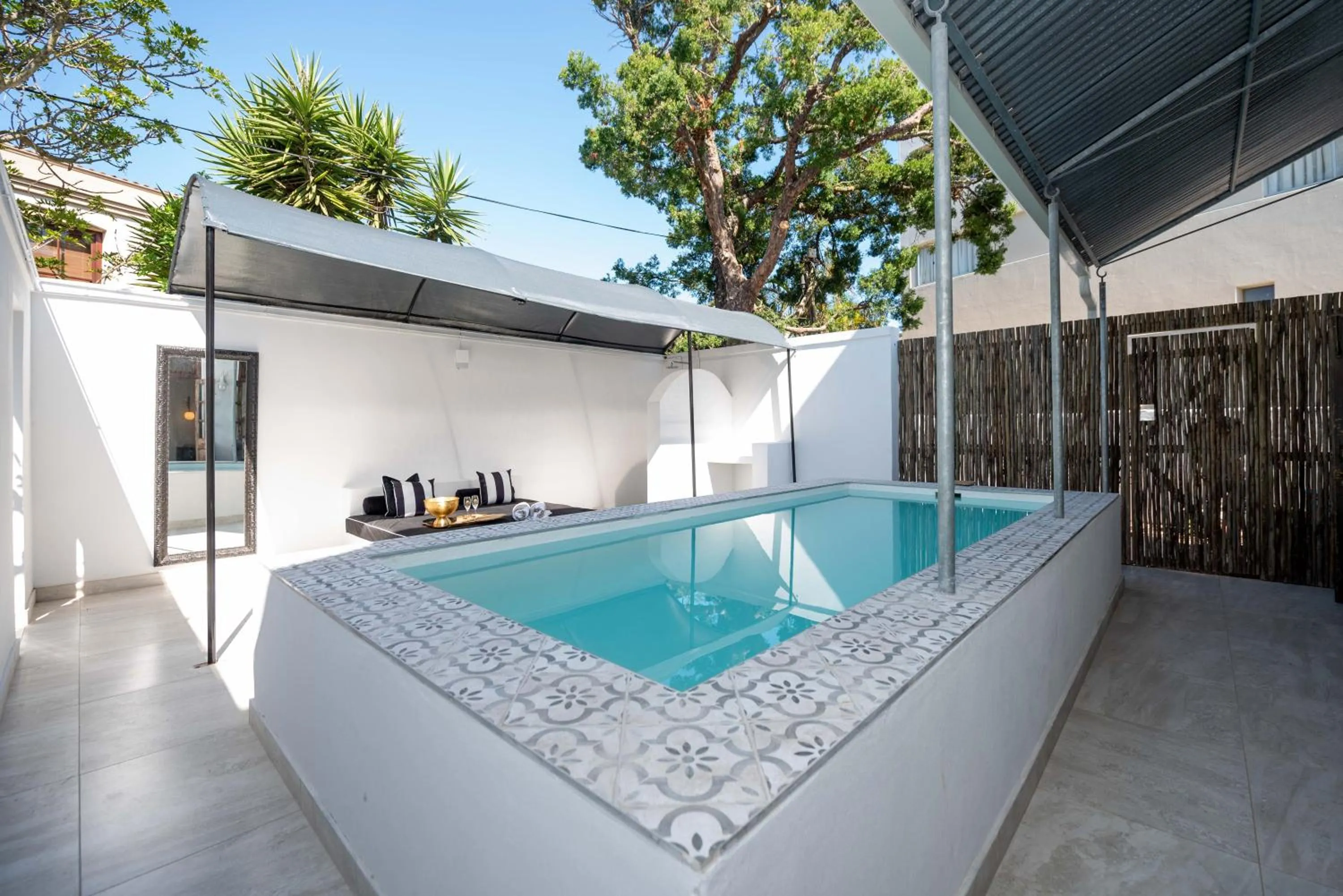 Patio in The Ivory Haus