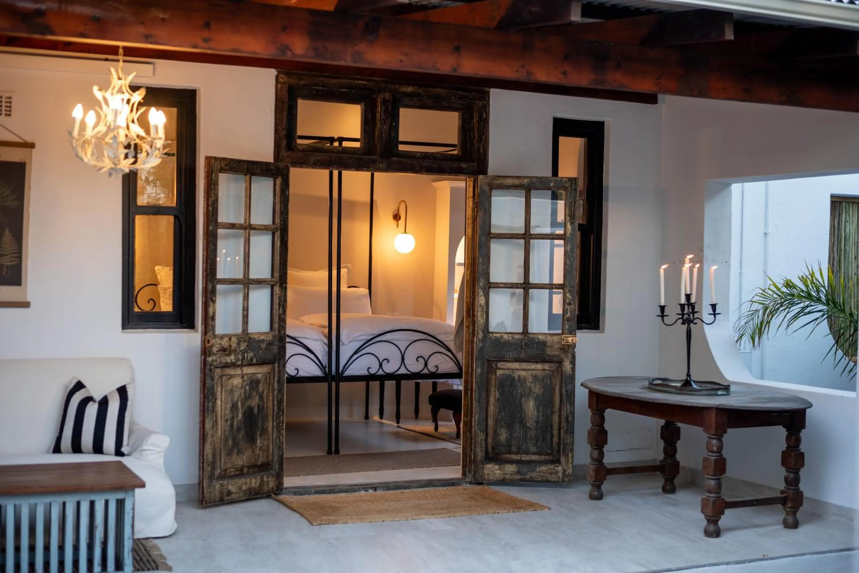 Patio in The Ivory Haus