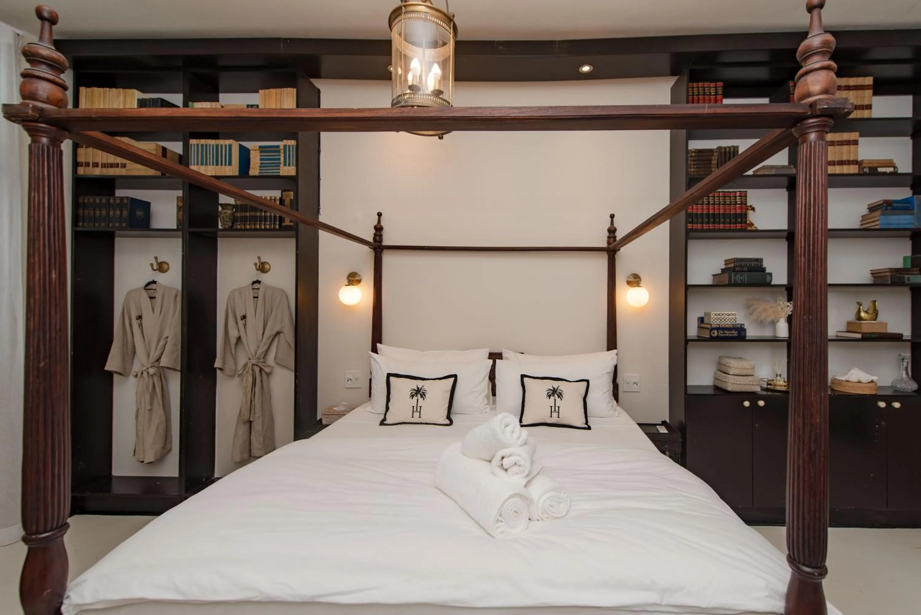 Bed in The Ivory Haus