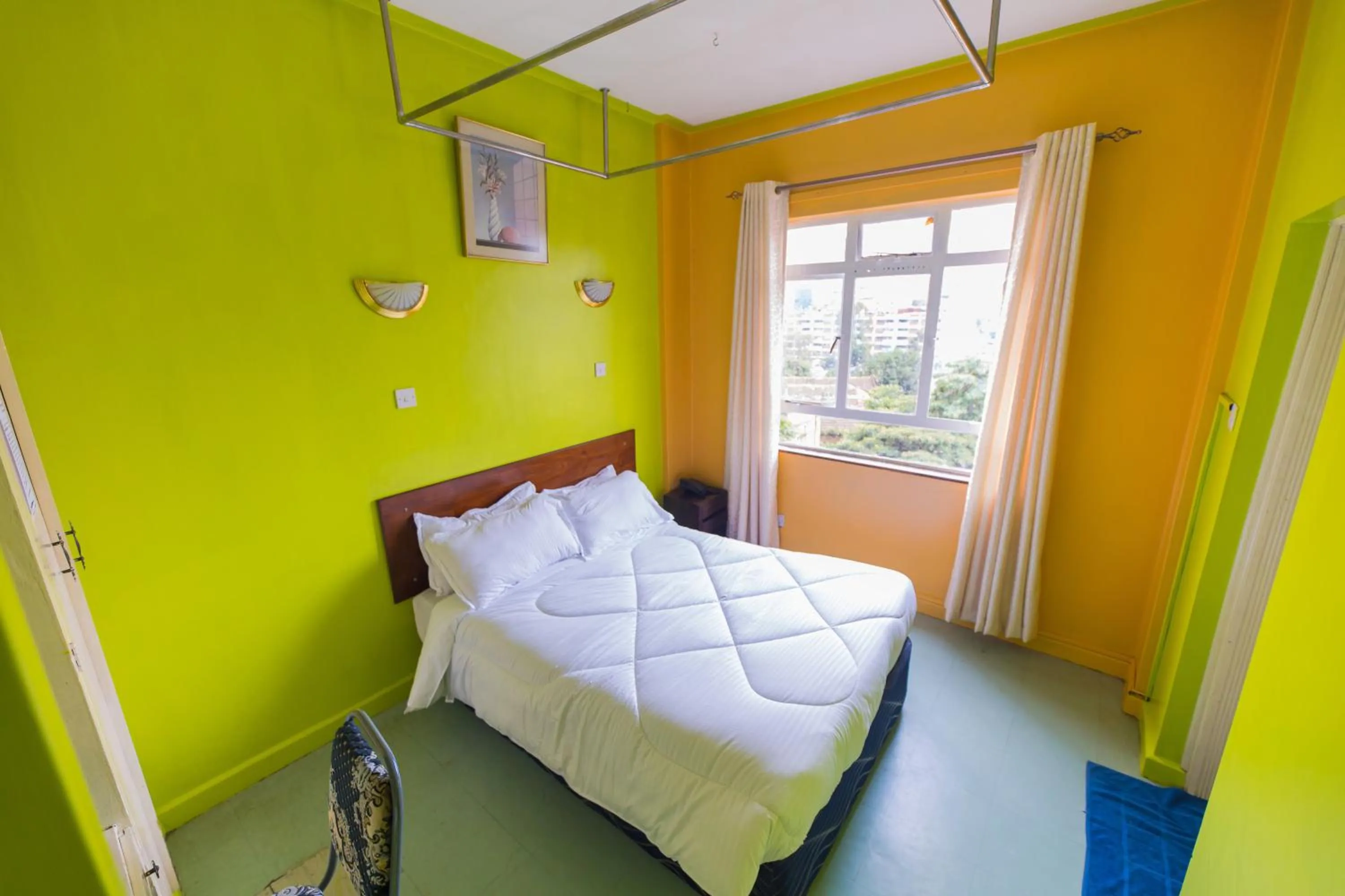 Bed in Hotel Southern Blue