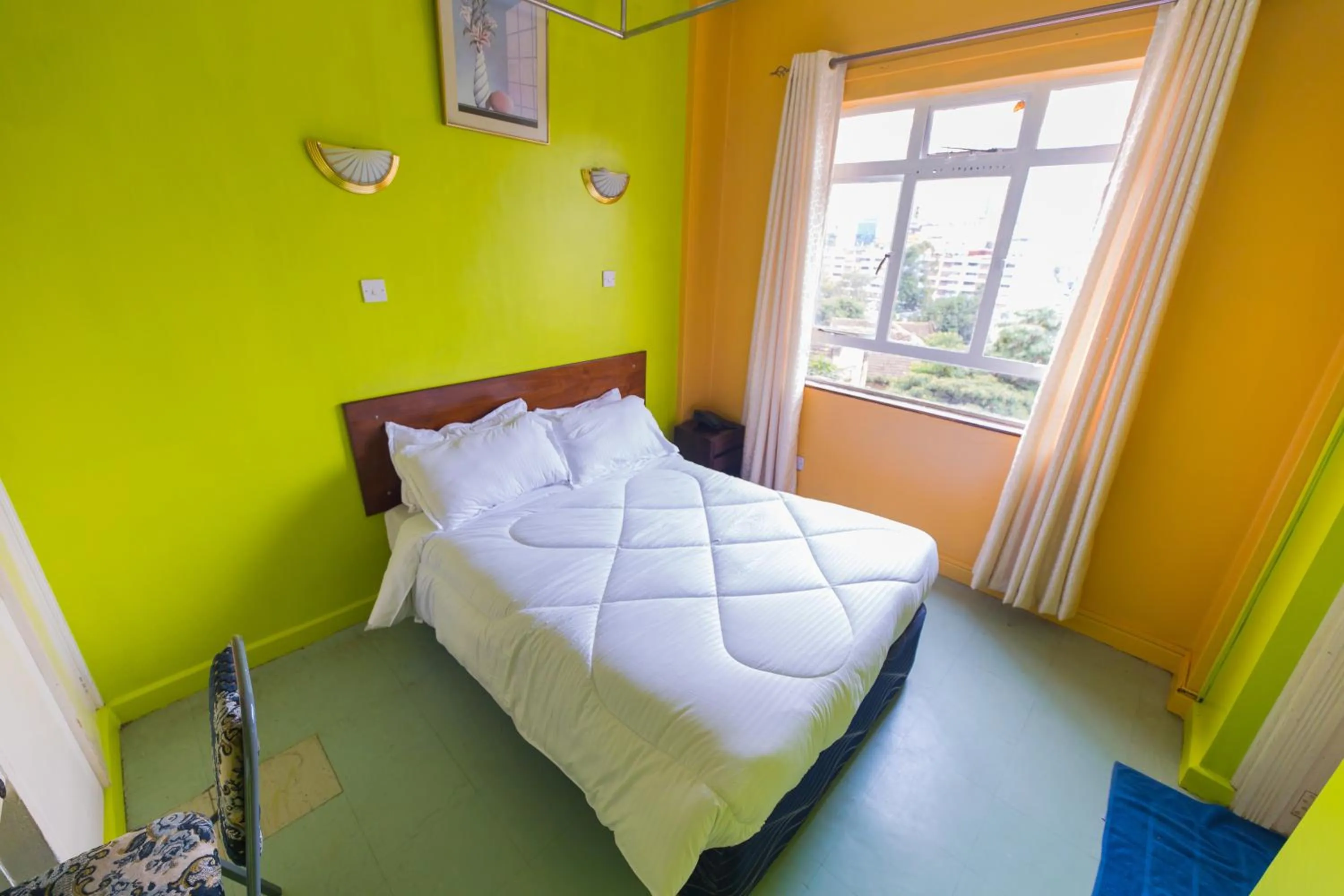 Bed in Hotel Southern Blue