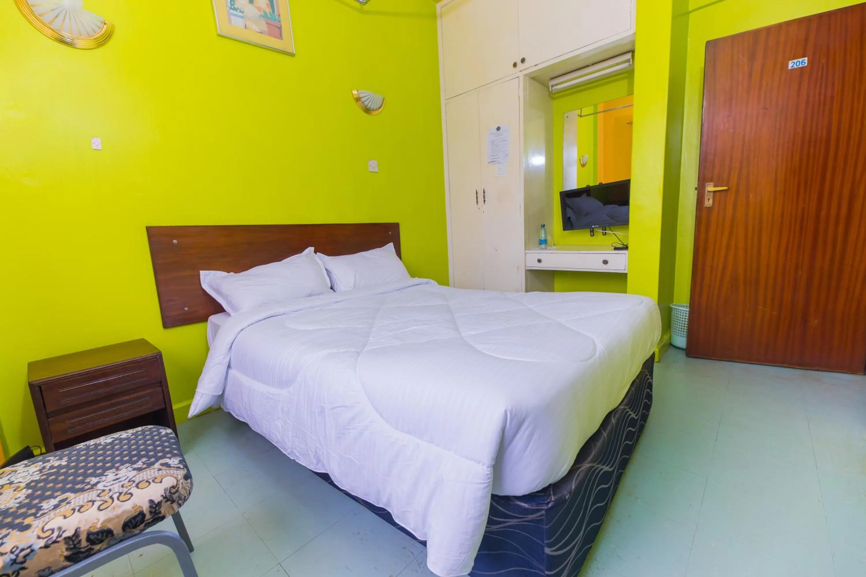 Bed in Hotel Southern Blue