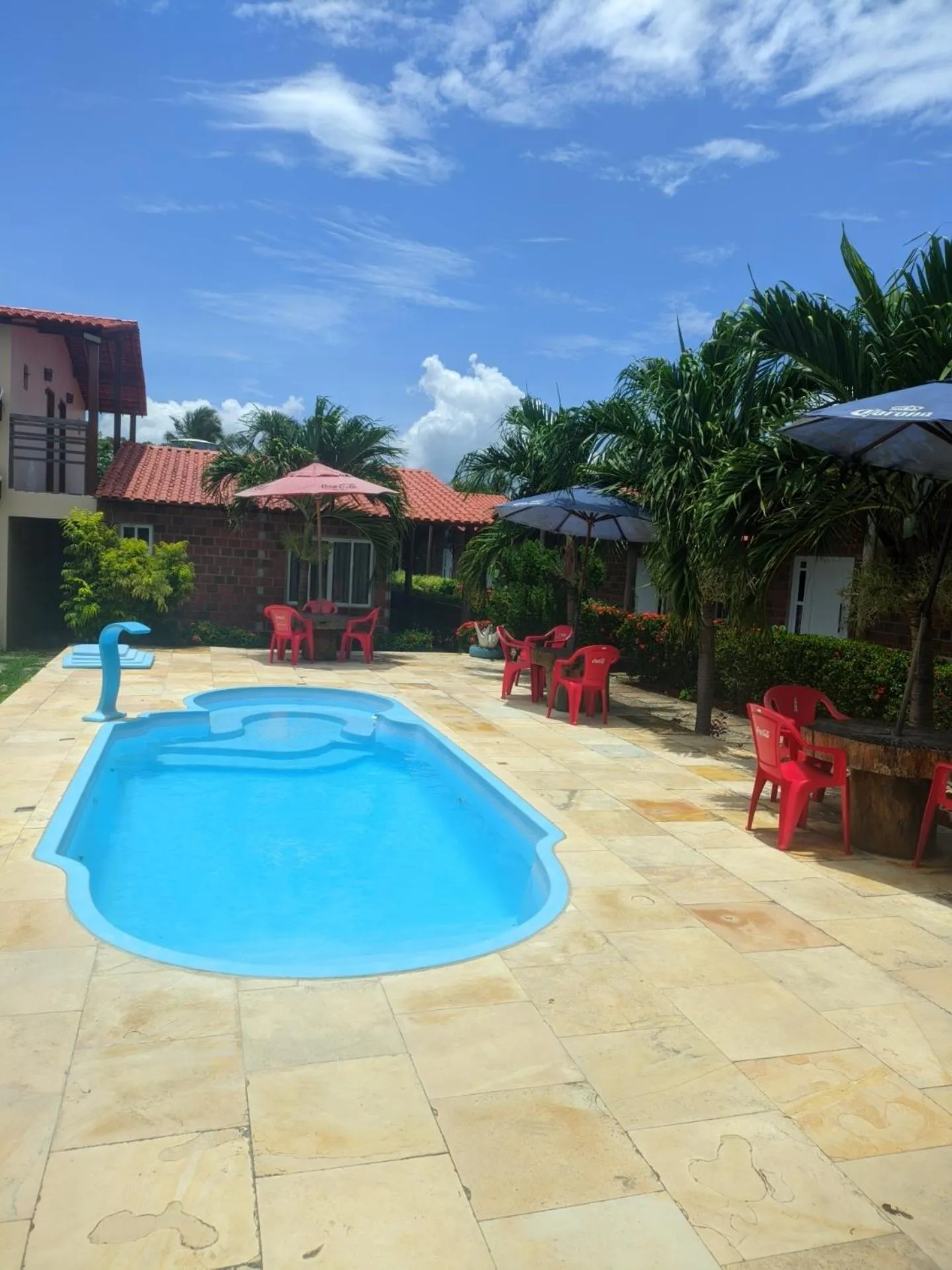 Swimming pool in Pousada Del Mare