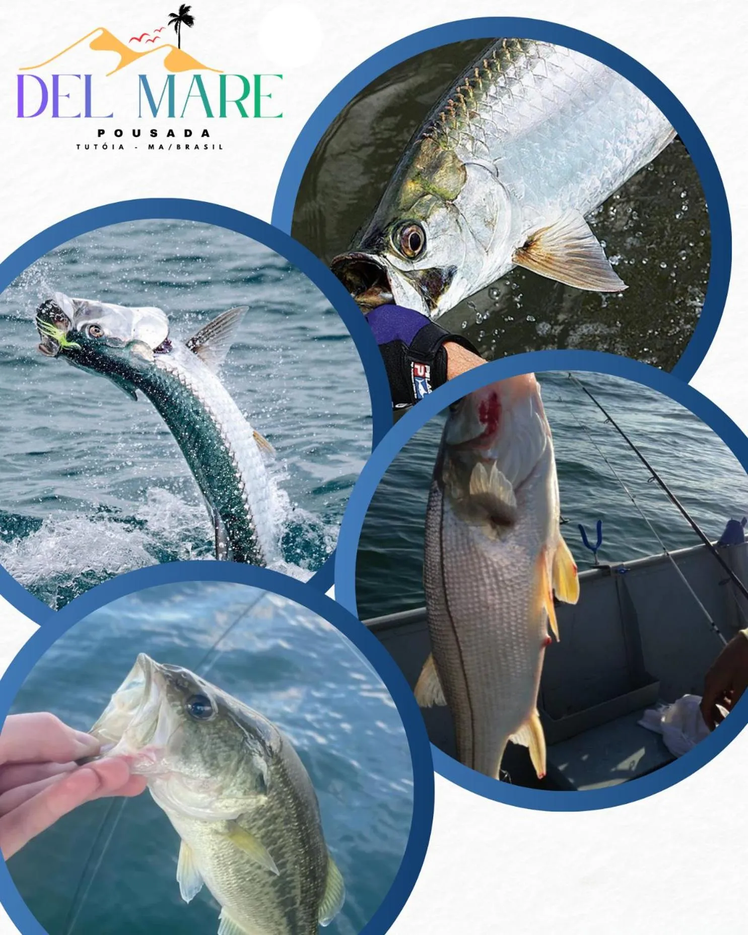 Fishing in Pousada Del Mare