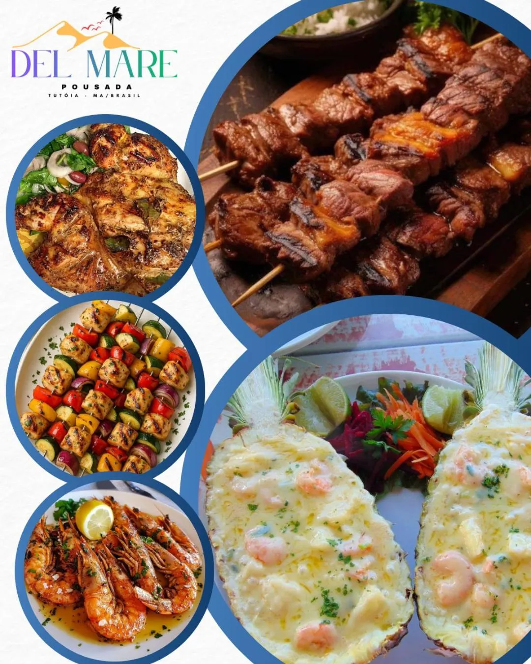 Restaurant/places to eat in Pousada Del Mare