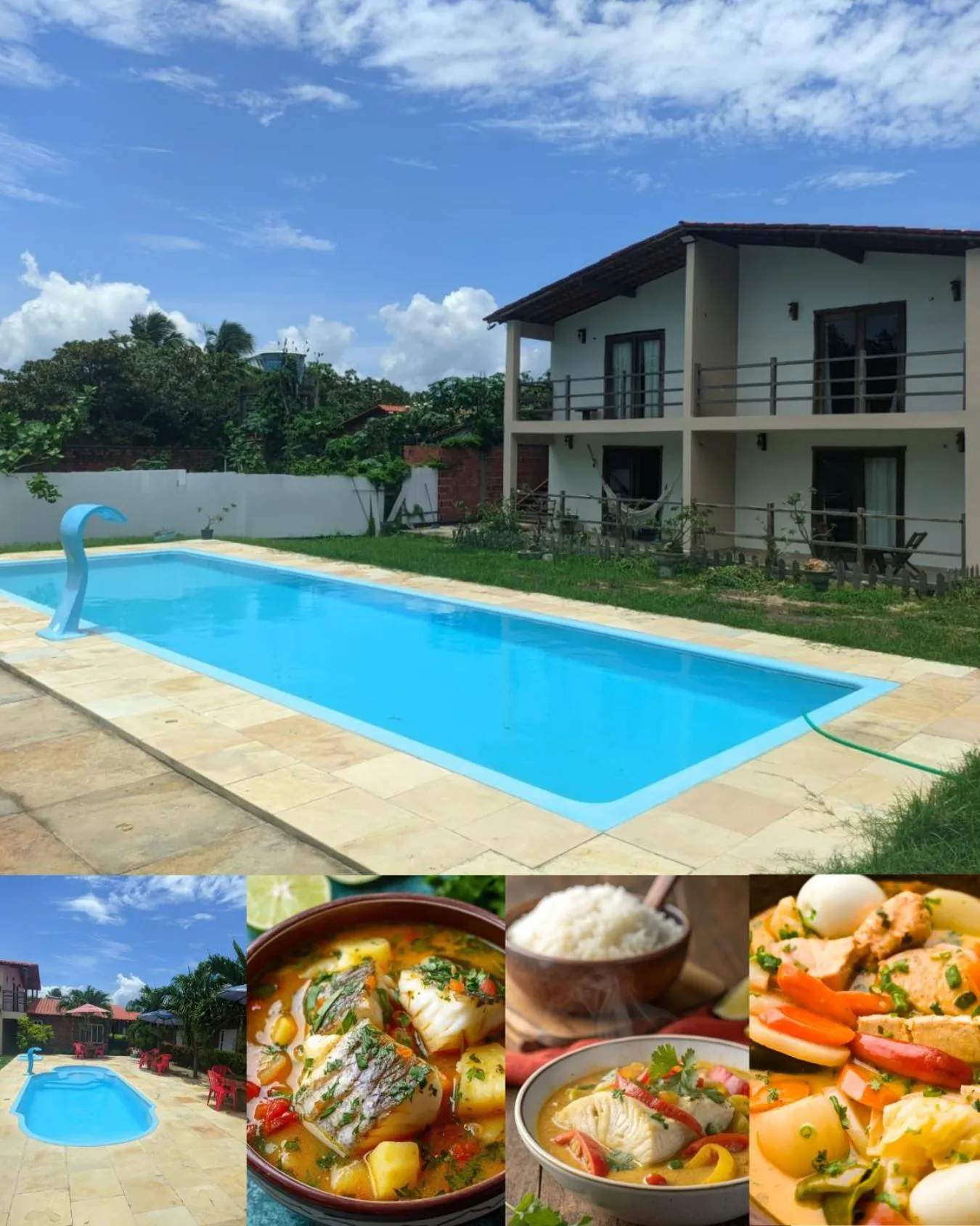 Swimming pool in Pousada Del Mare